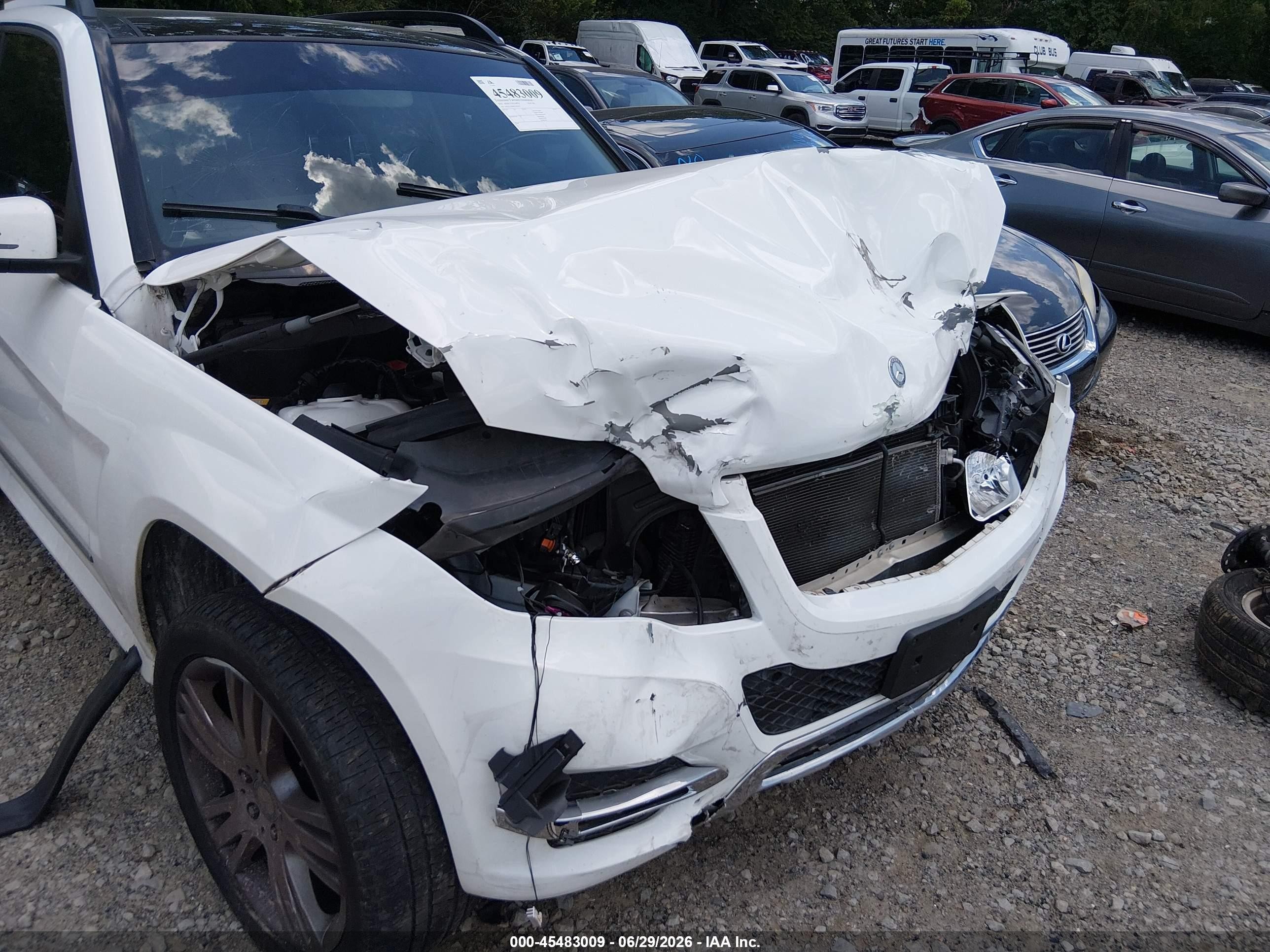 2015 Mercedes-benz Glk 350 Белый vin: WDCGG5HB2FG383057
