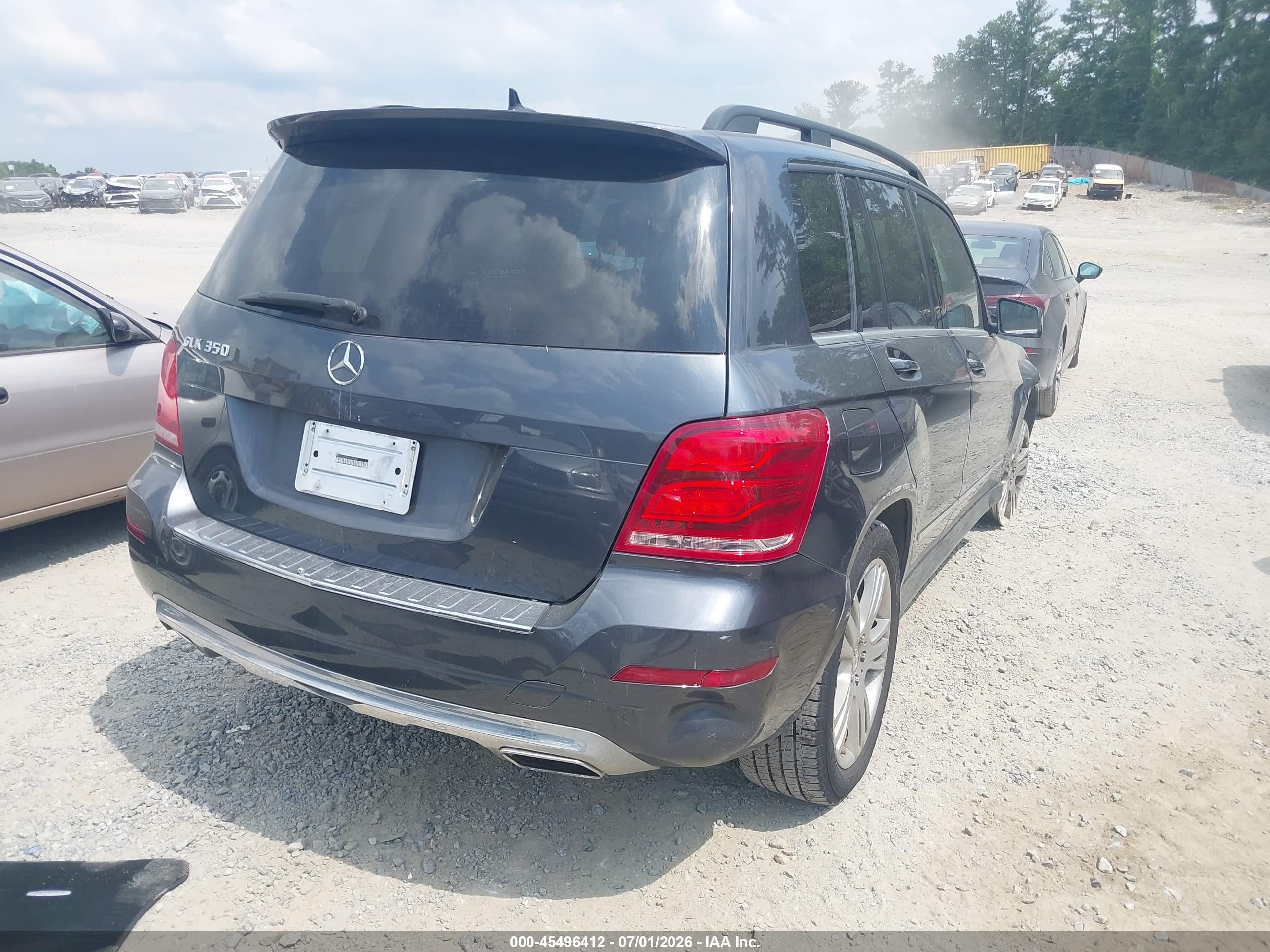 2015 Mercedes-benz Glk 350 Gray vin: WDCGG5HB2FG405025