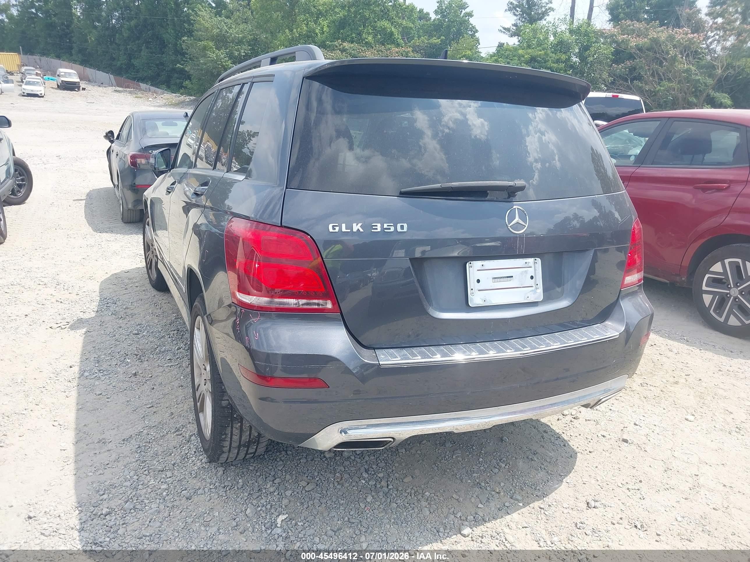 2015 Mercedes-benz Glk 350 Gray vin: WDCGG5HB2FG405025