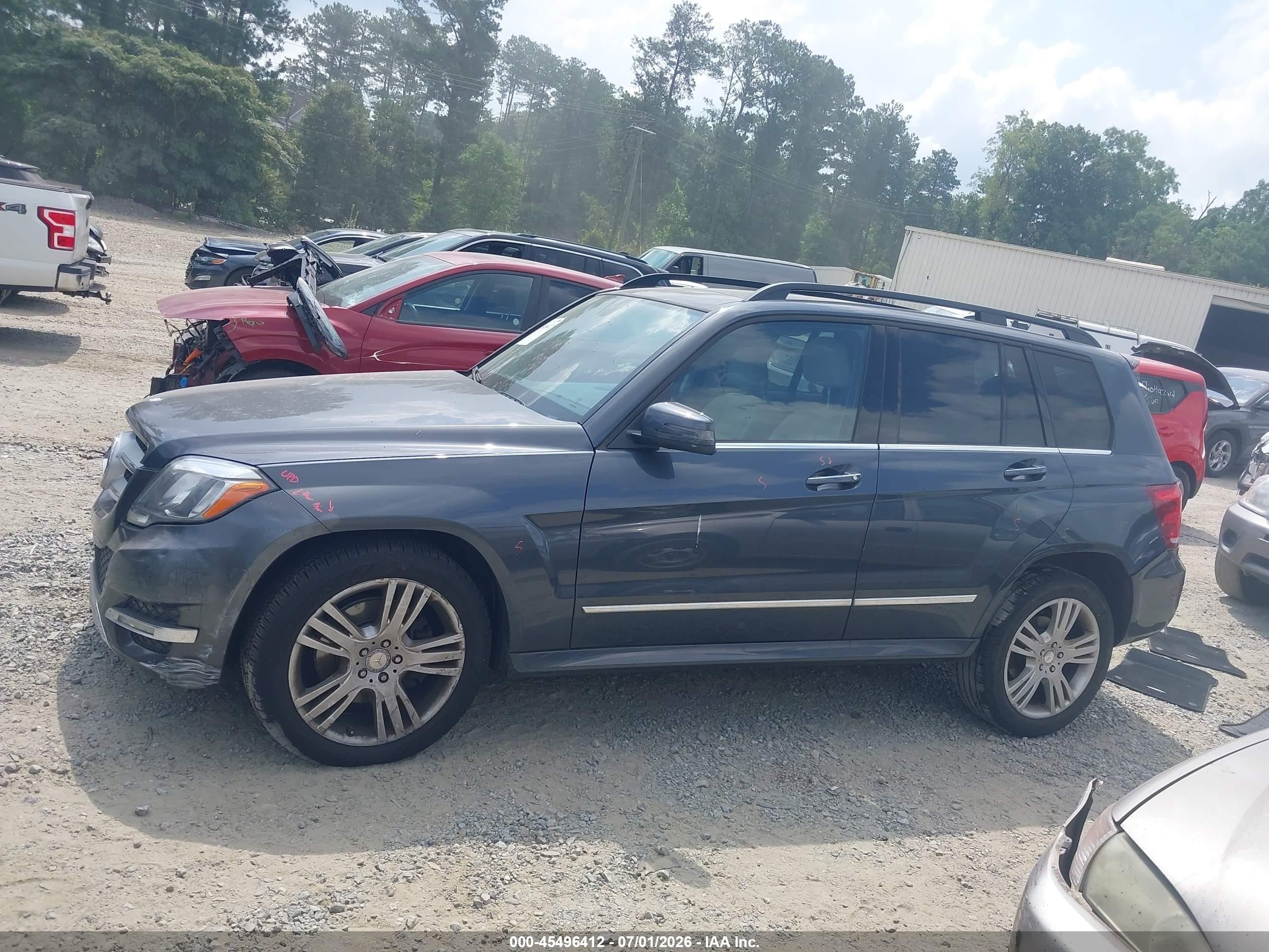 2015 Mercedes-benz Glk 350 Gray vin: WDCGG5HB2FG405025
