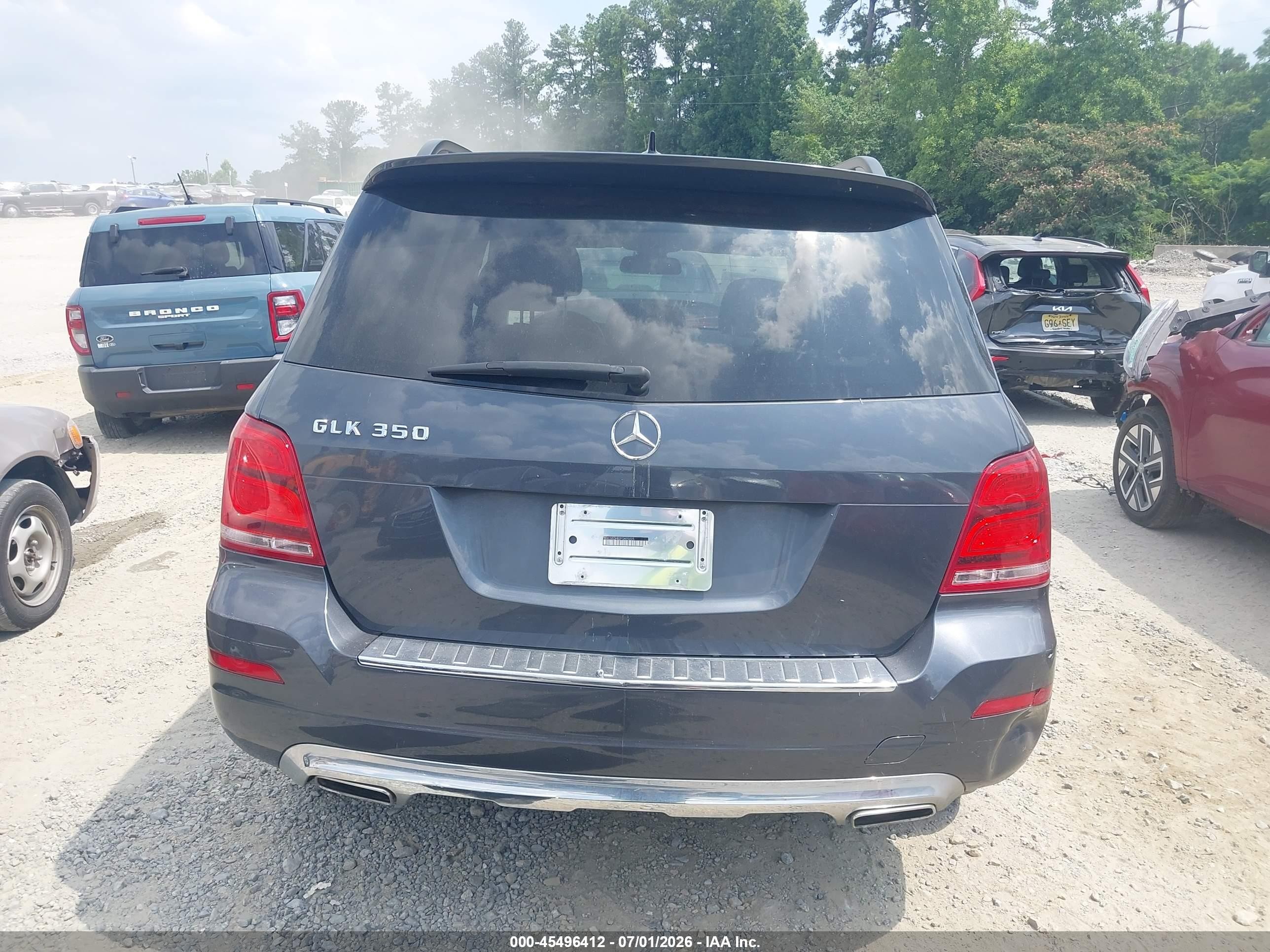 2015 Mercedes-benz Glk 350 Gray vin: WDCGG5HB2FG405025