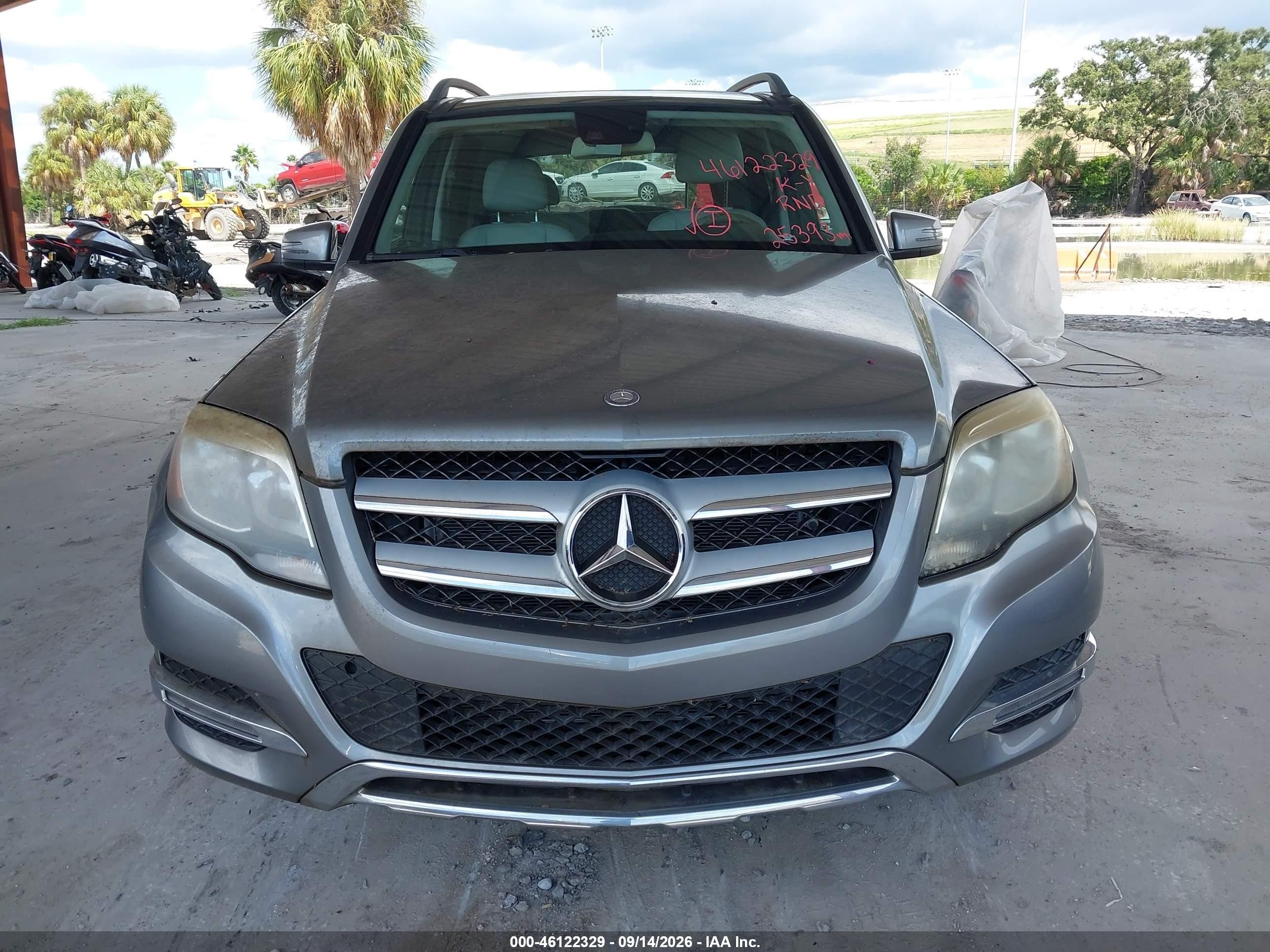 2015 Mercedes-benz Glk 350   Gray vin: WDCGG5HB2FG434525