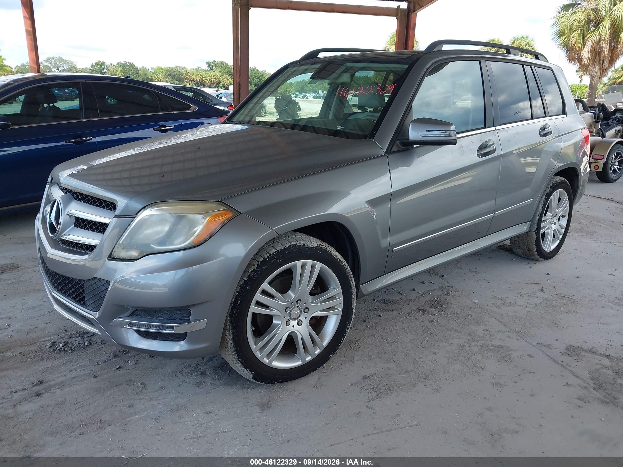 2015 Mercedes-benz Glk 350   Gray vin: WDCGG5HB2FG434525
