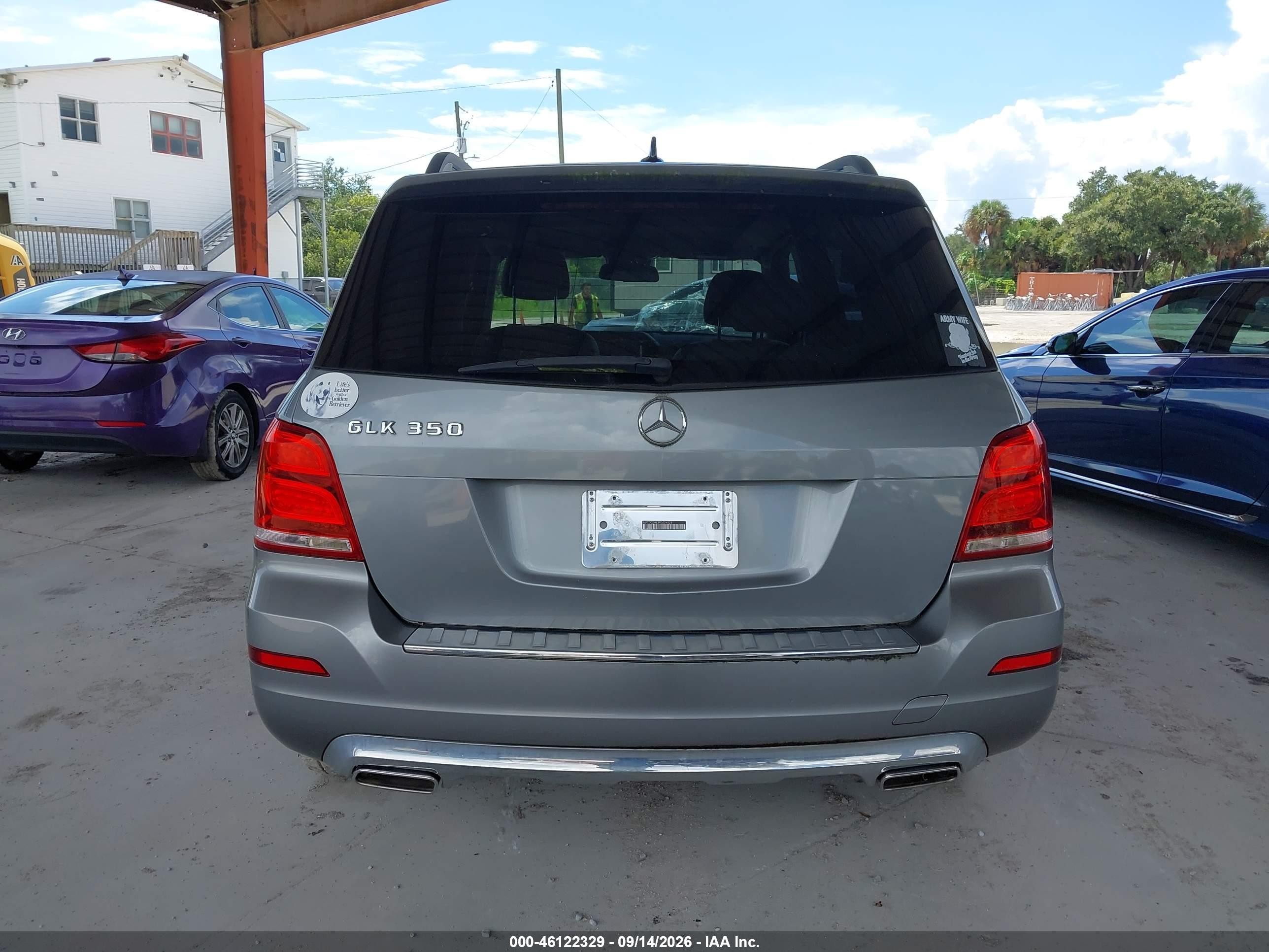 2015 Mercedes-benz Glk 350   Gray vin: WDCGG5HB2FG434525