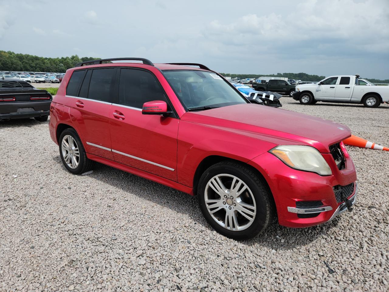 2015 Mercedes-benz Glk 350 Red vin: WDCGG5HB2FG439174