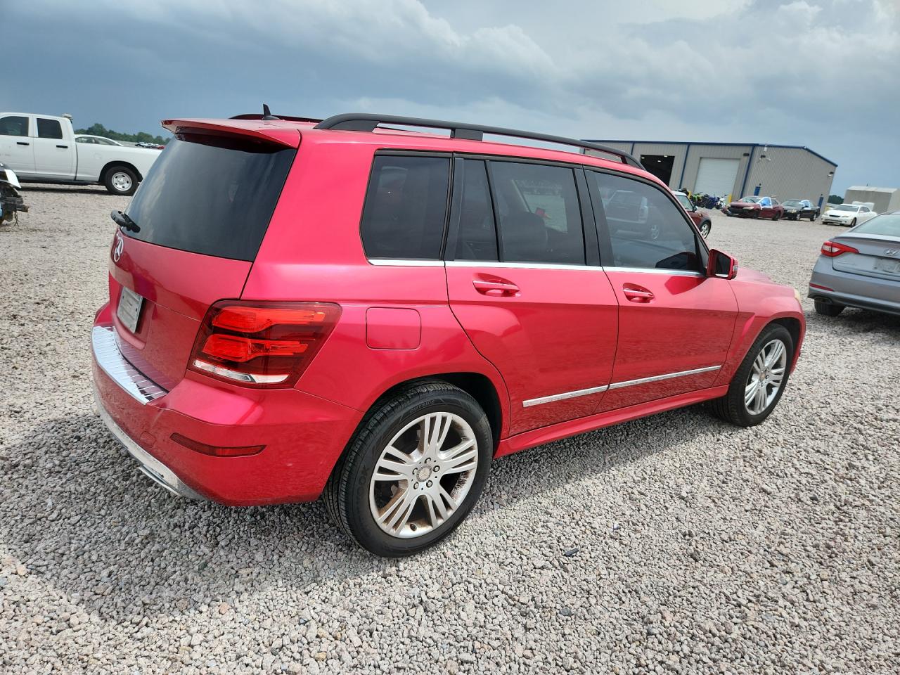 2015 Mercedes-benz Glk 350 Red vin: WDCGG5HB2FG439174