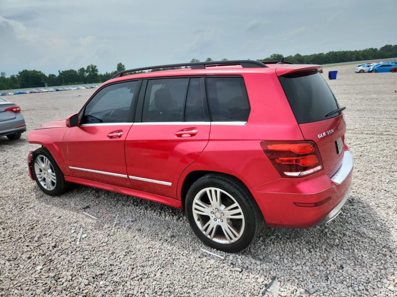 2015 Mercedes-benz Glk 350 Red vin: WDCGG5HB2FG439174