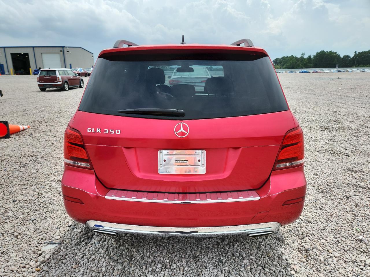 2015 Mercedes-benz Glk 350 Red vin: WDCGG5HB2FG439174