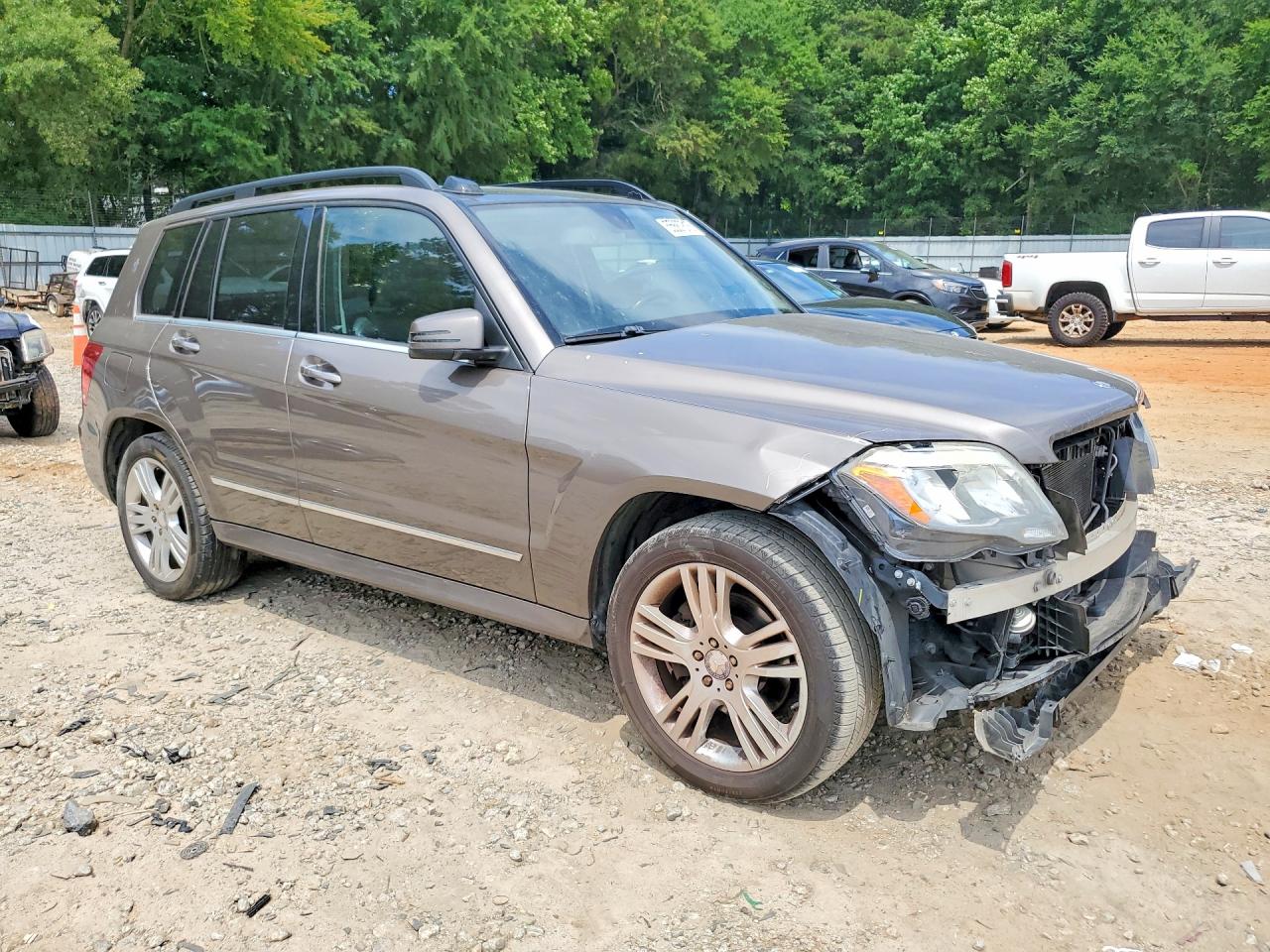 2013 Mercedes-benz Glk 350 Gray vin: WDCGG5HB3DG012888