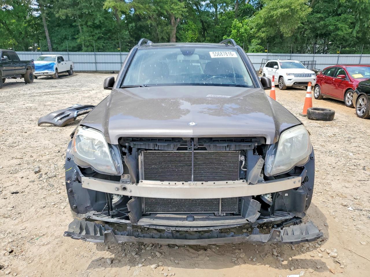 2013 Mercedes-benz Glk 350 Gray vin: WDCGG5HB3DG012888