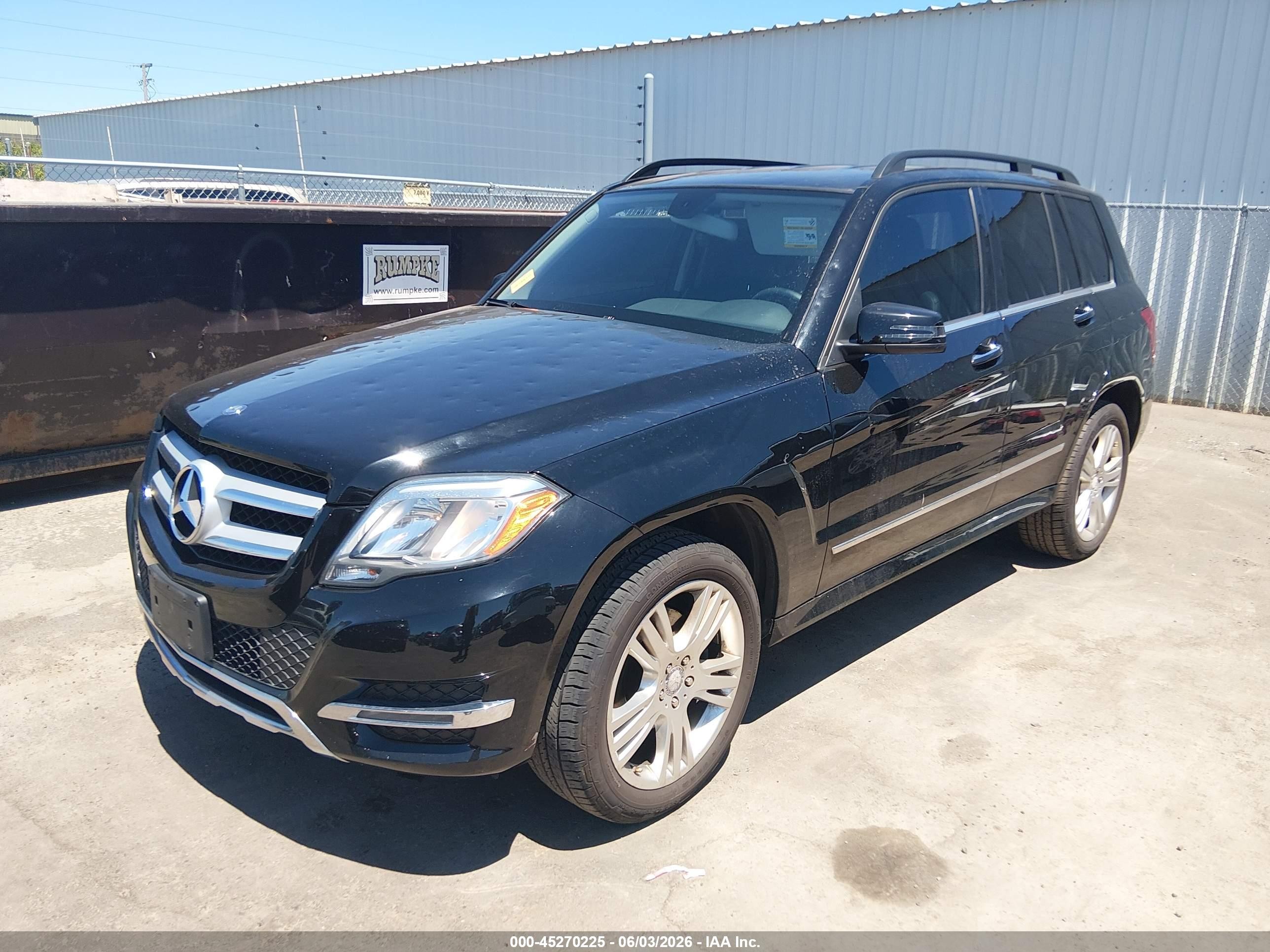 2013 Mercedes-benz Glk 350   Black vin: WDCGG5HB3DG126728