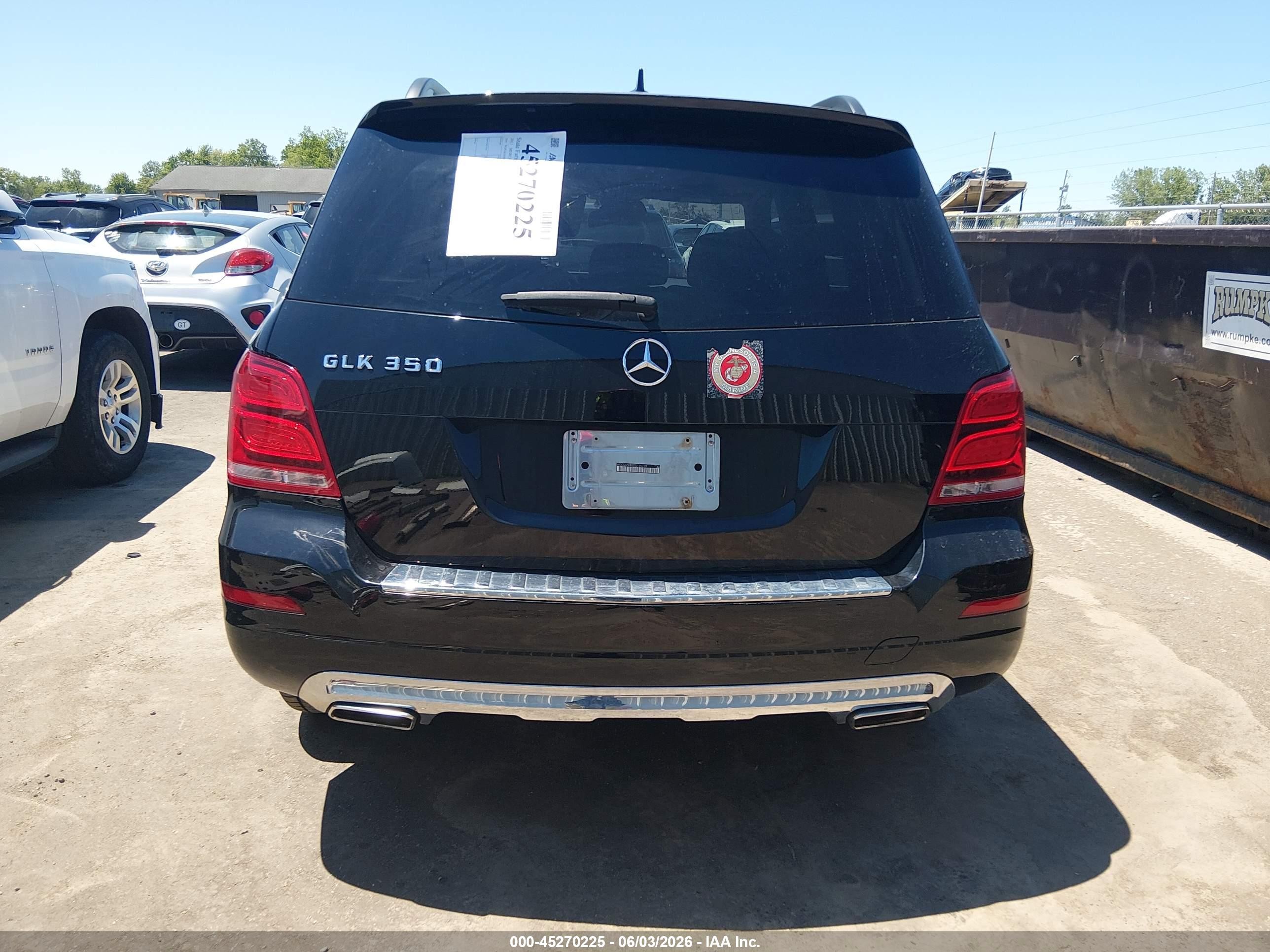 2013 Mercedes-benz Glk 350   Black vin: WDCGG5HB3DG126728