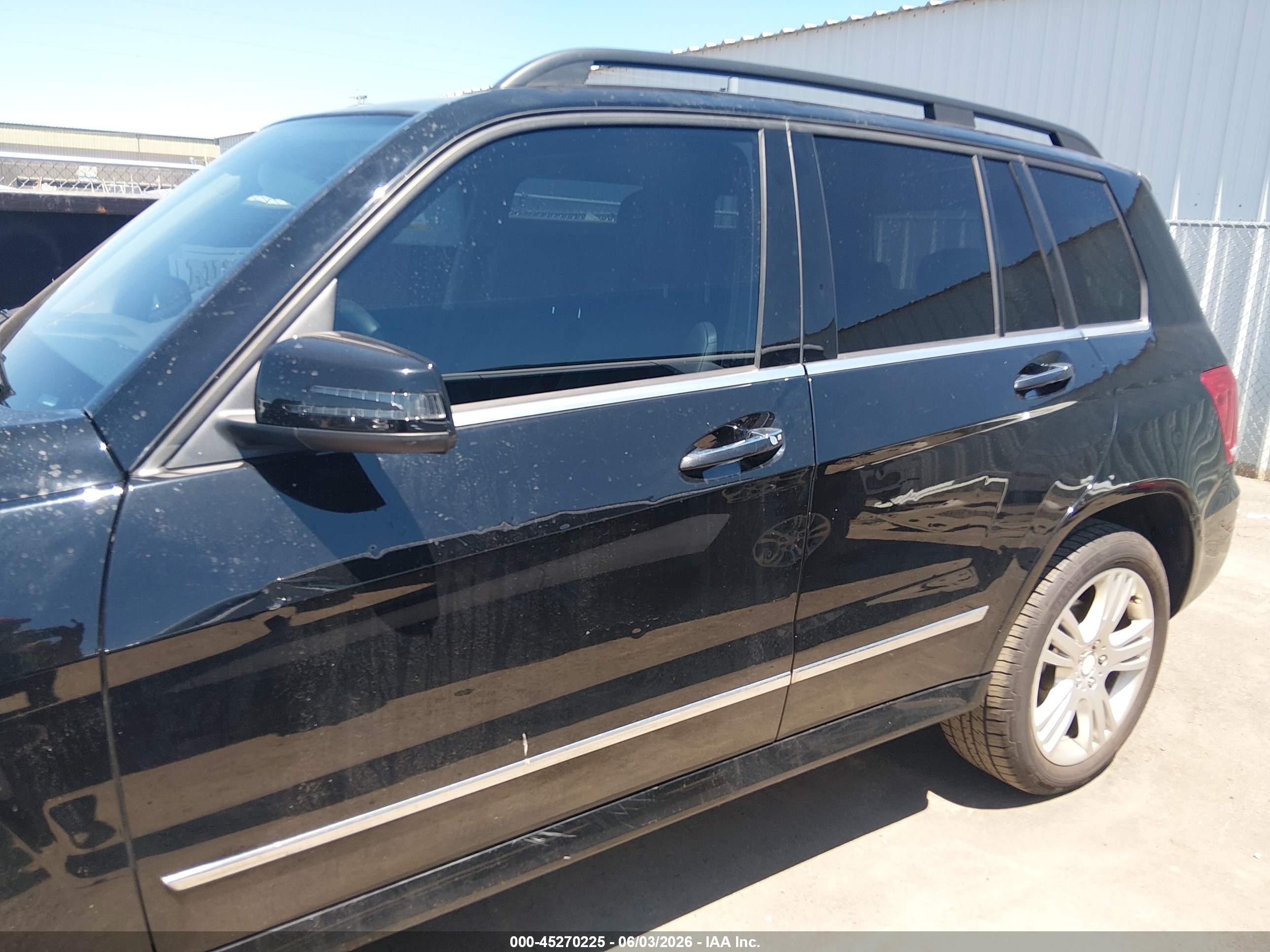 2013 Mercedes-benz Glk 350   Black vin: WDCGG5HB3DG126728