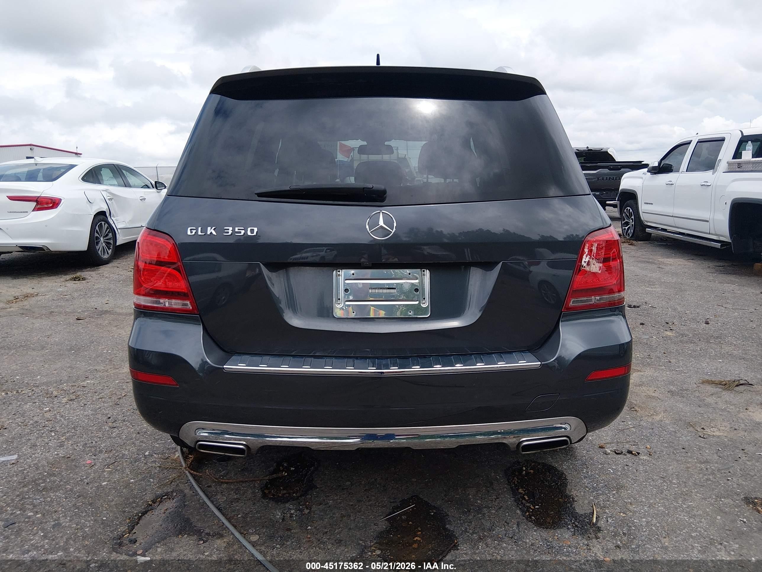 2014 Mercedes-benz Glk 350   Gray vin: WDCGG5HB3EG207651