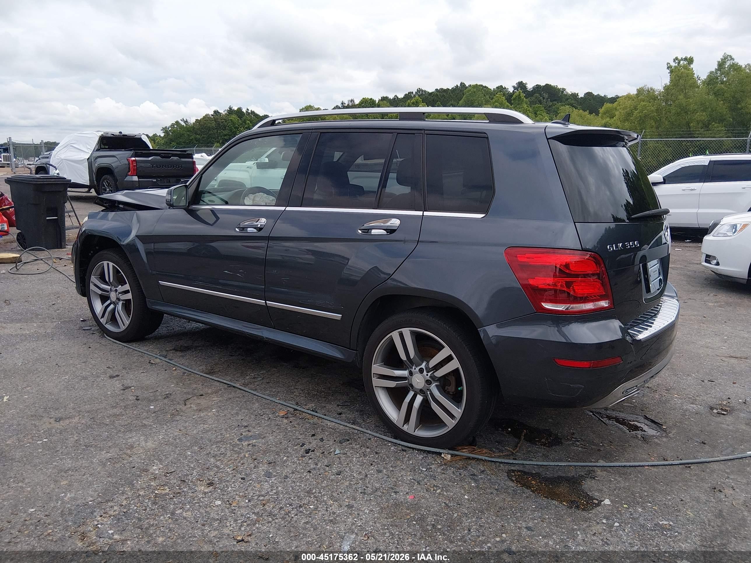 2014 Mercedes-benz Glk 350   Gray vin: WDCGG5HB3EG207651