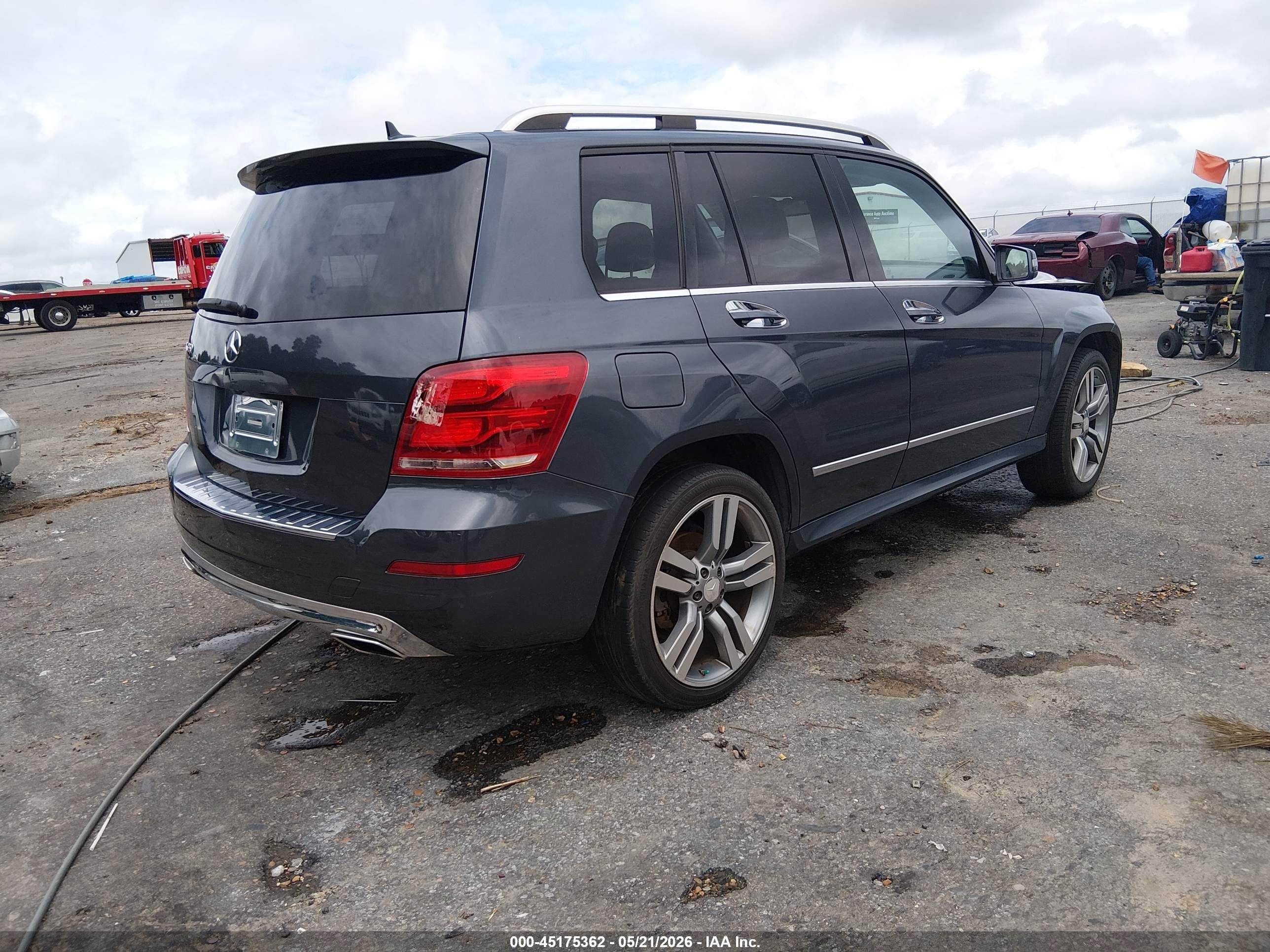 2014 Mercedes-benz Glk 350   Gray vin: WDCGG5HB3EG207651