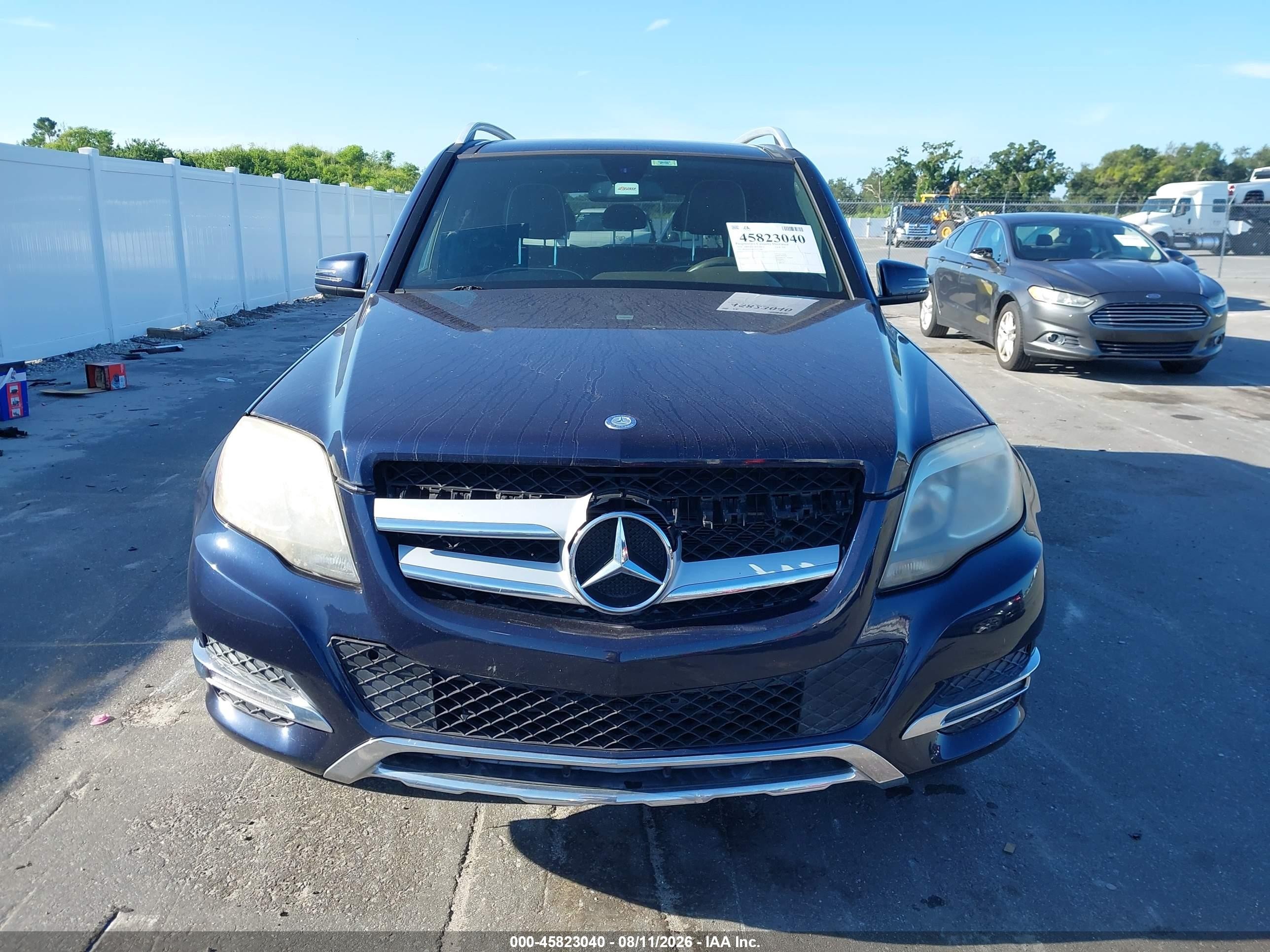 2014 Mercedes-benz Glk 350 Синий vin: WDCGG5HB3EG235580