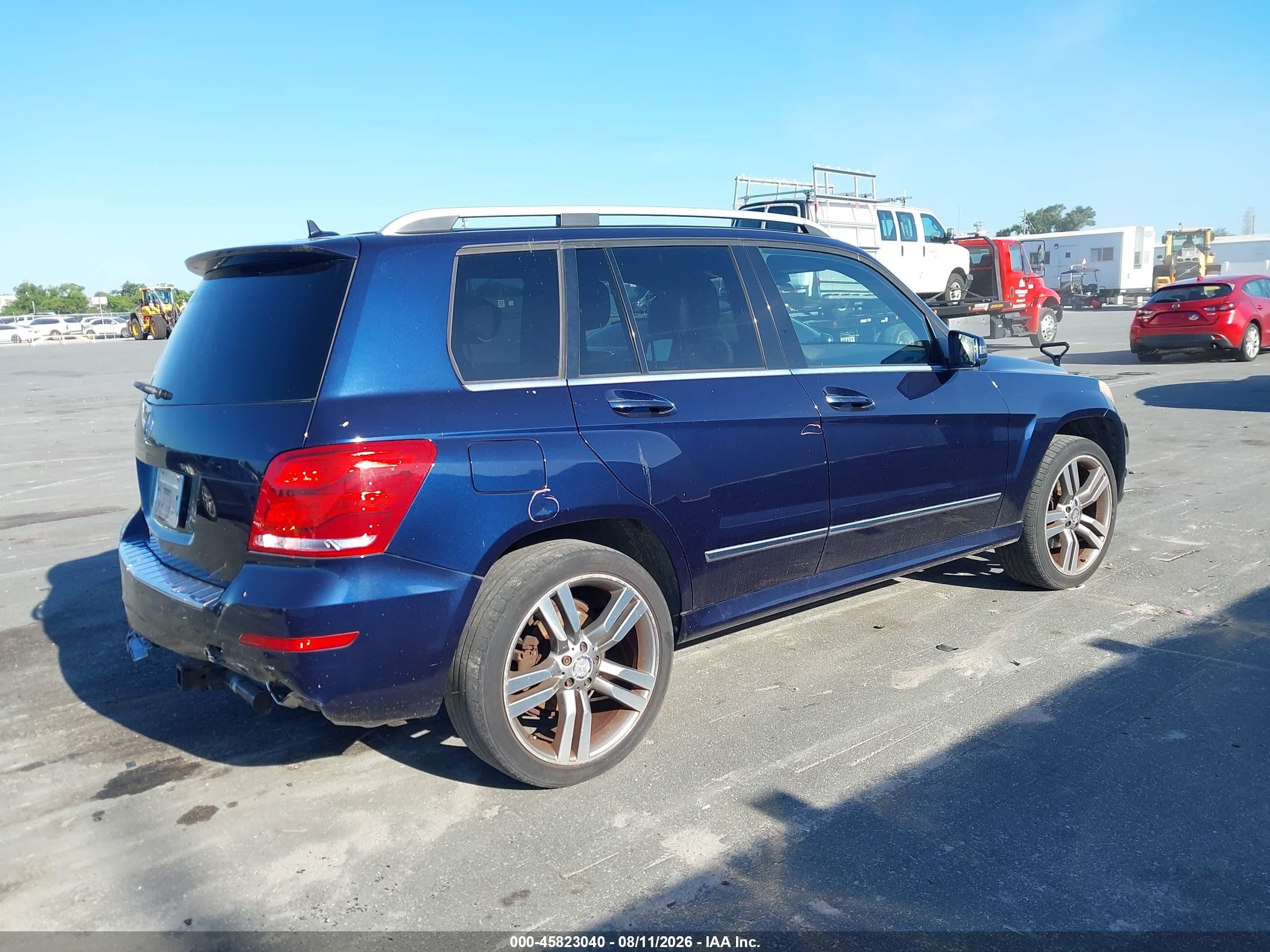 2014 Mercedes-benz Glk 350 Синий vin: WDCGG5HB3EG235580