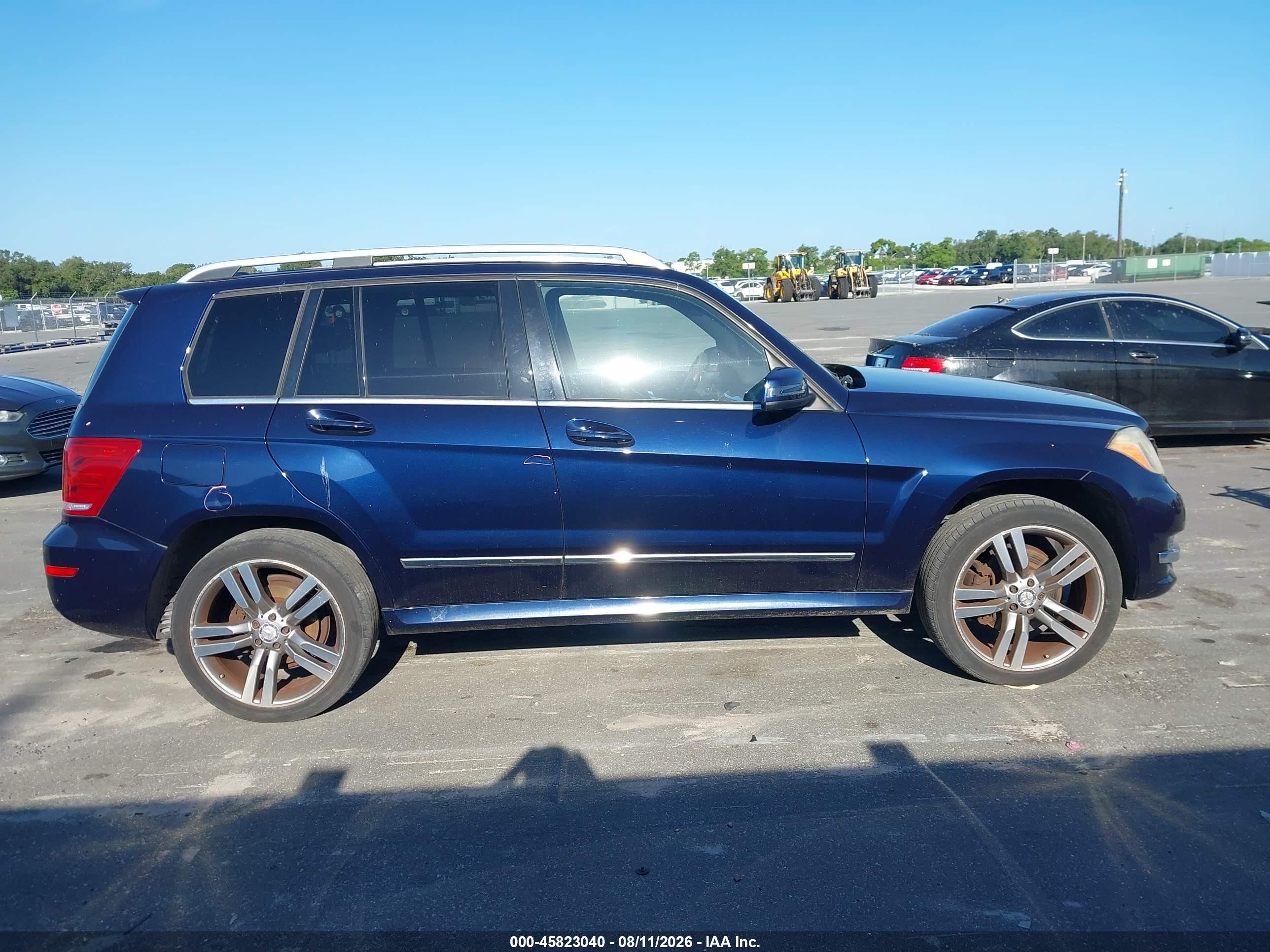 2014 Mercedes-benz Glk 350 Синий vin: WDCGG5HB3EG235580