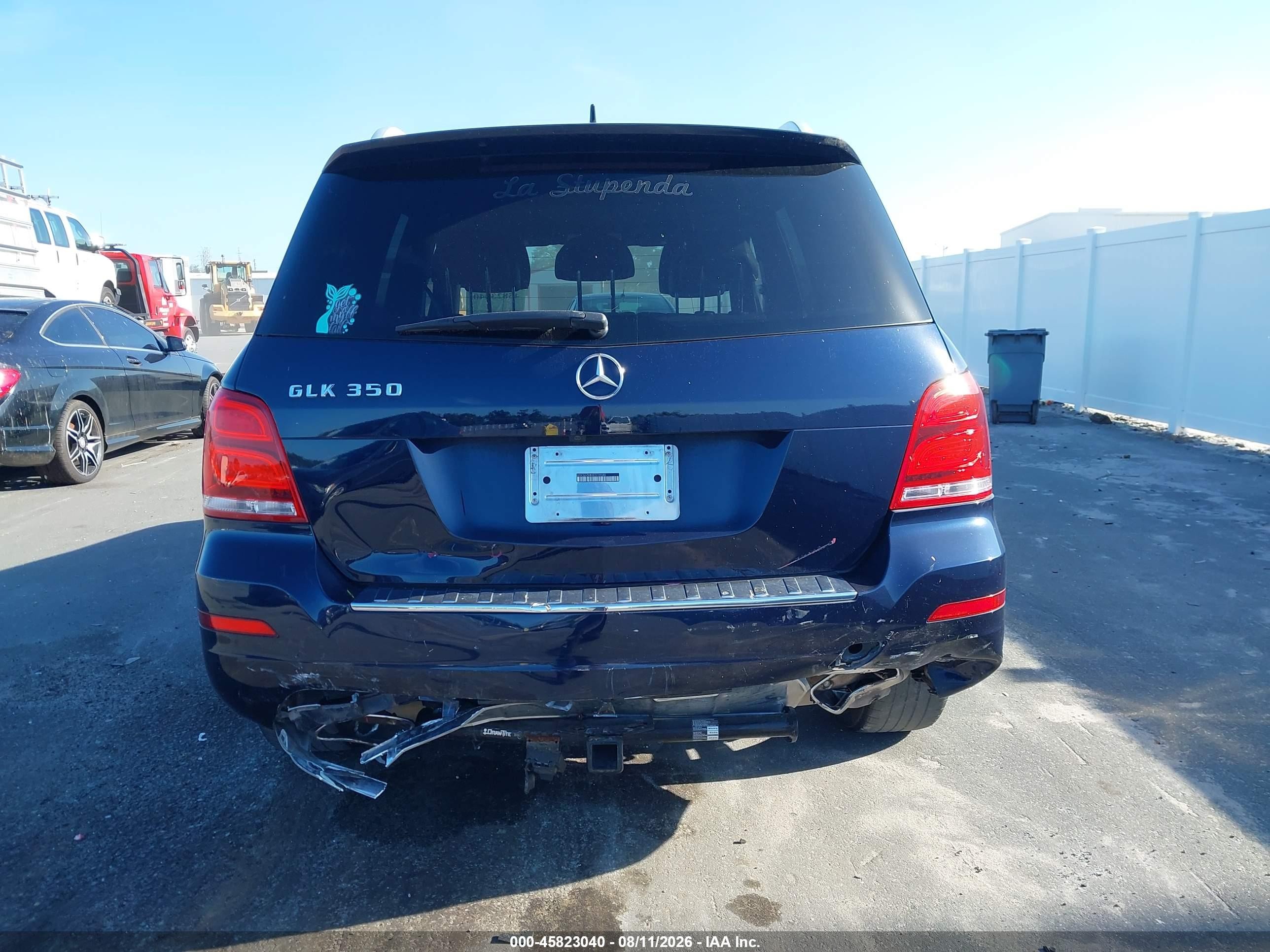 2014 Mercedes-benz Glk 350 Синий vin: WDCGG5HB3EG235580