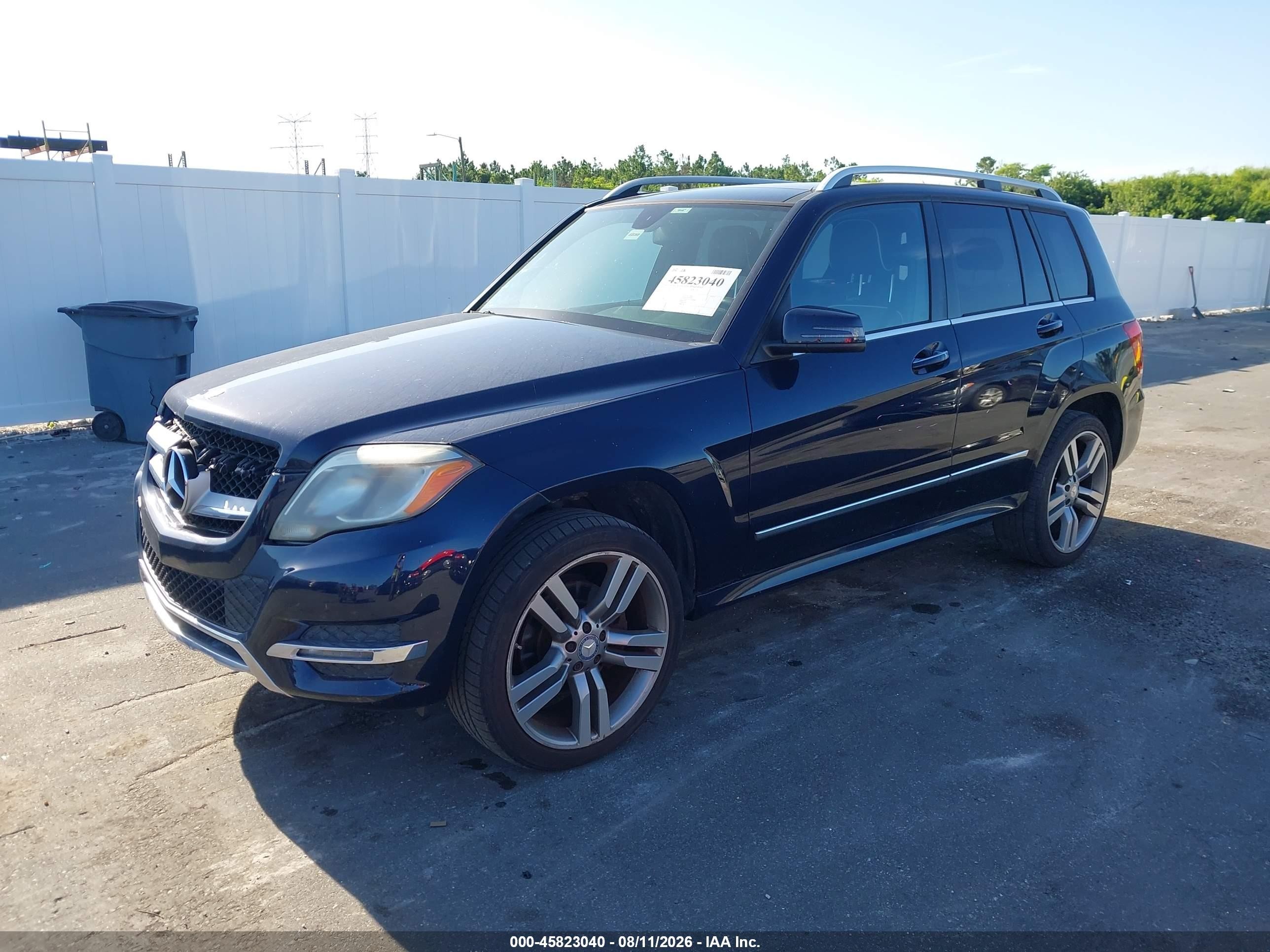 2014 Mercedes-benz Glk 350 Синий vin: WDCGG5HB3EG235580