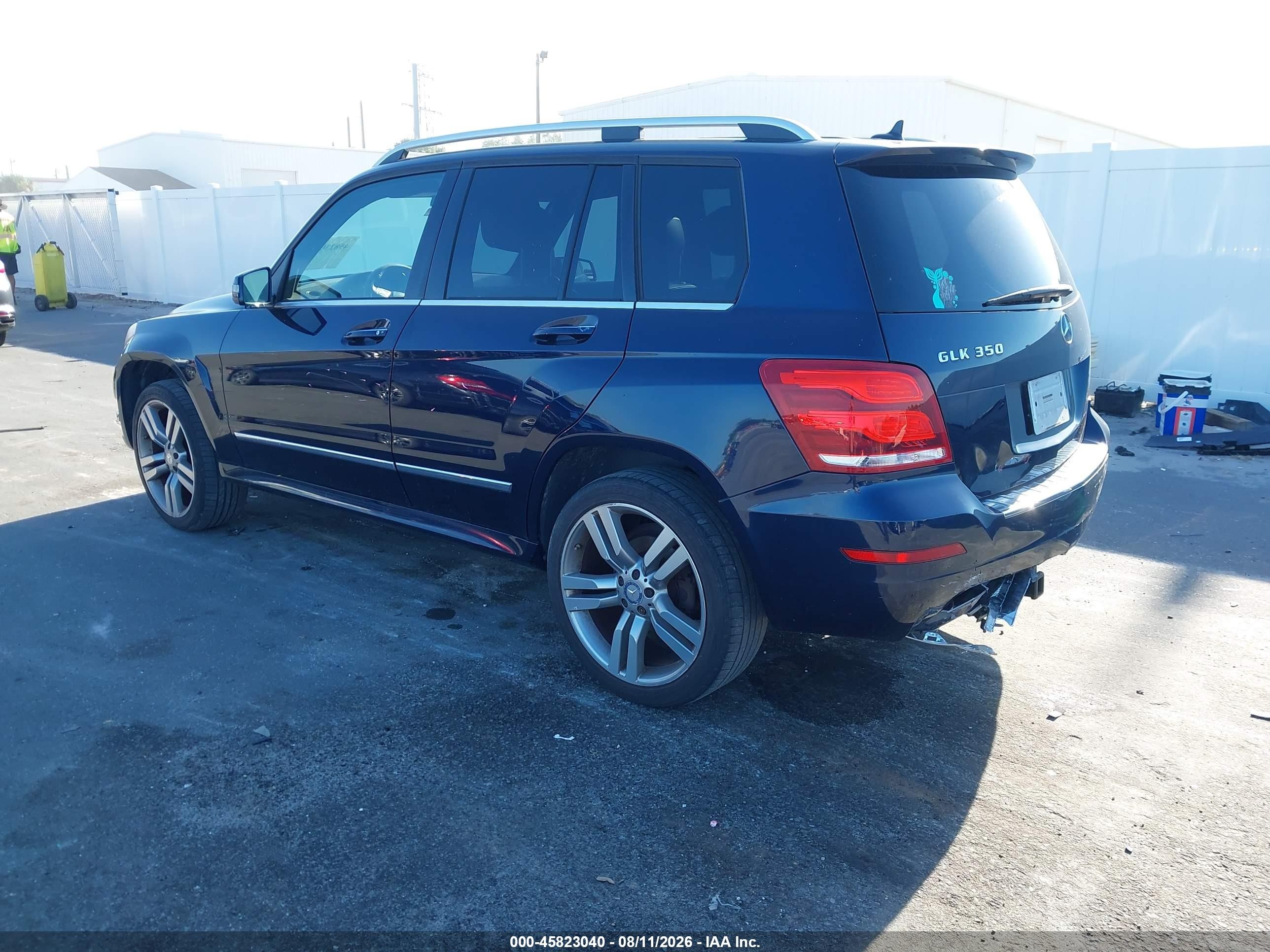 2014 Mercedes-benz Glk 350 Синий vin: WDCGG5HB3EG235580