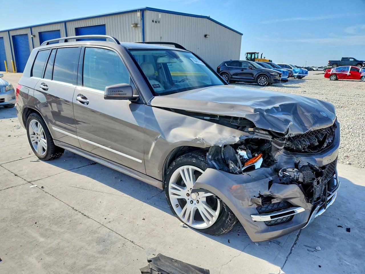 2014 Mercedes-benz Glk 350 Gray vin: WDCGG5HB3EG274489