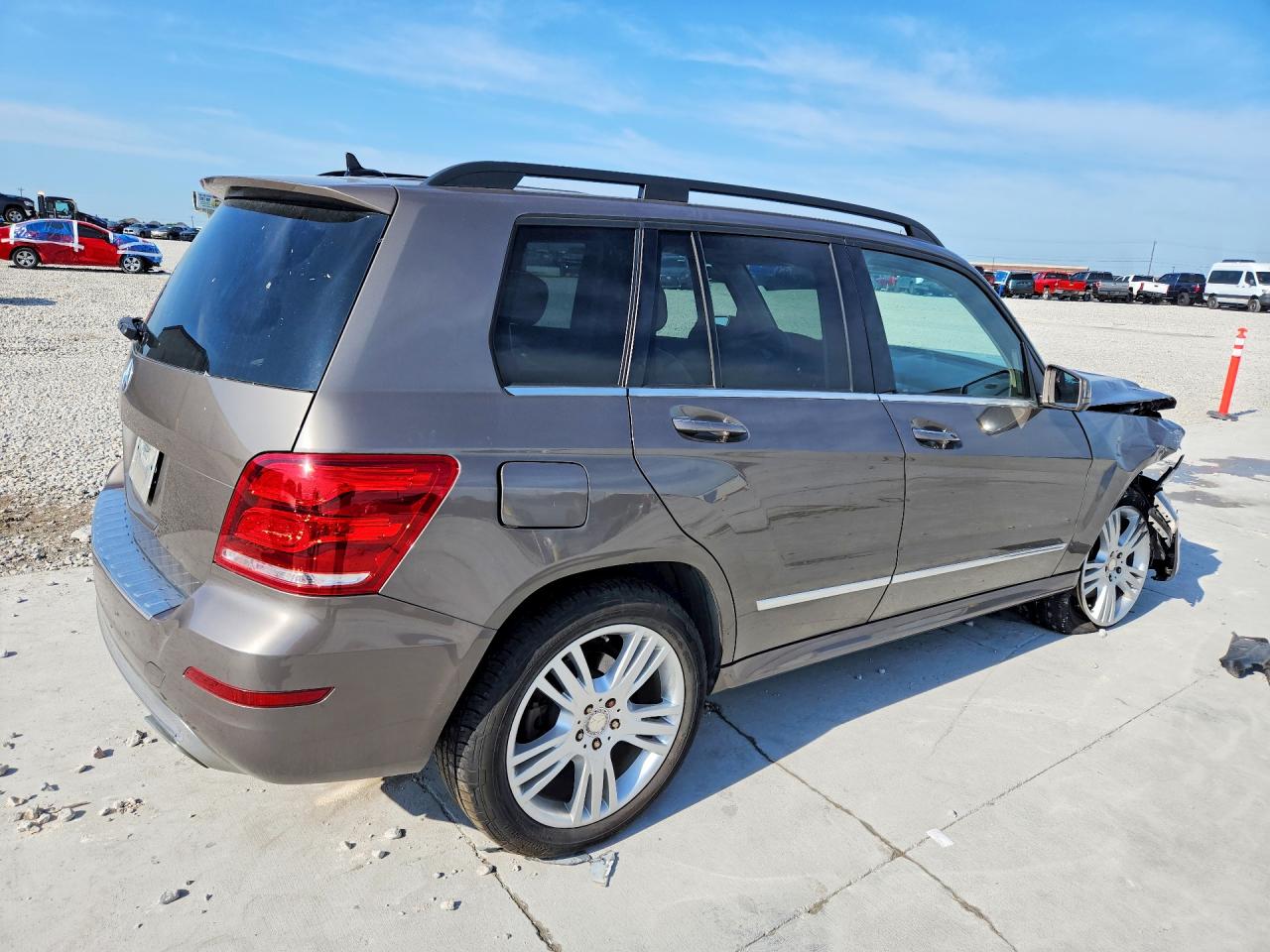 2014 Mercedes-benz Glk 350 Gray vin: WDCGG5HB3EG274489