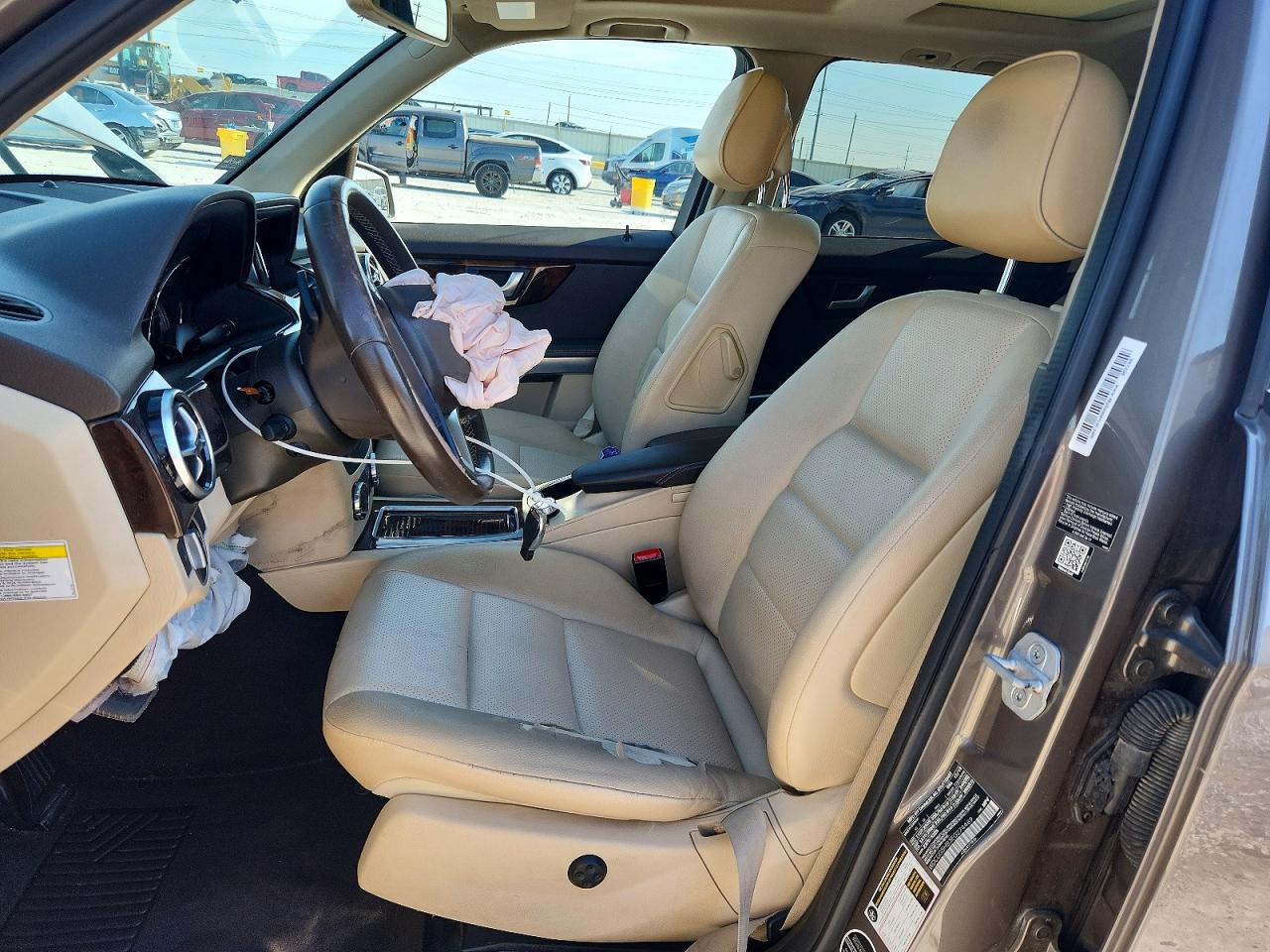 2014 Mercedes-benz Glk 350 Gray vin: WDCGG5HB3EG274489