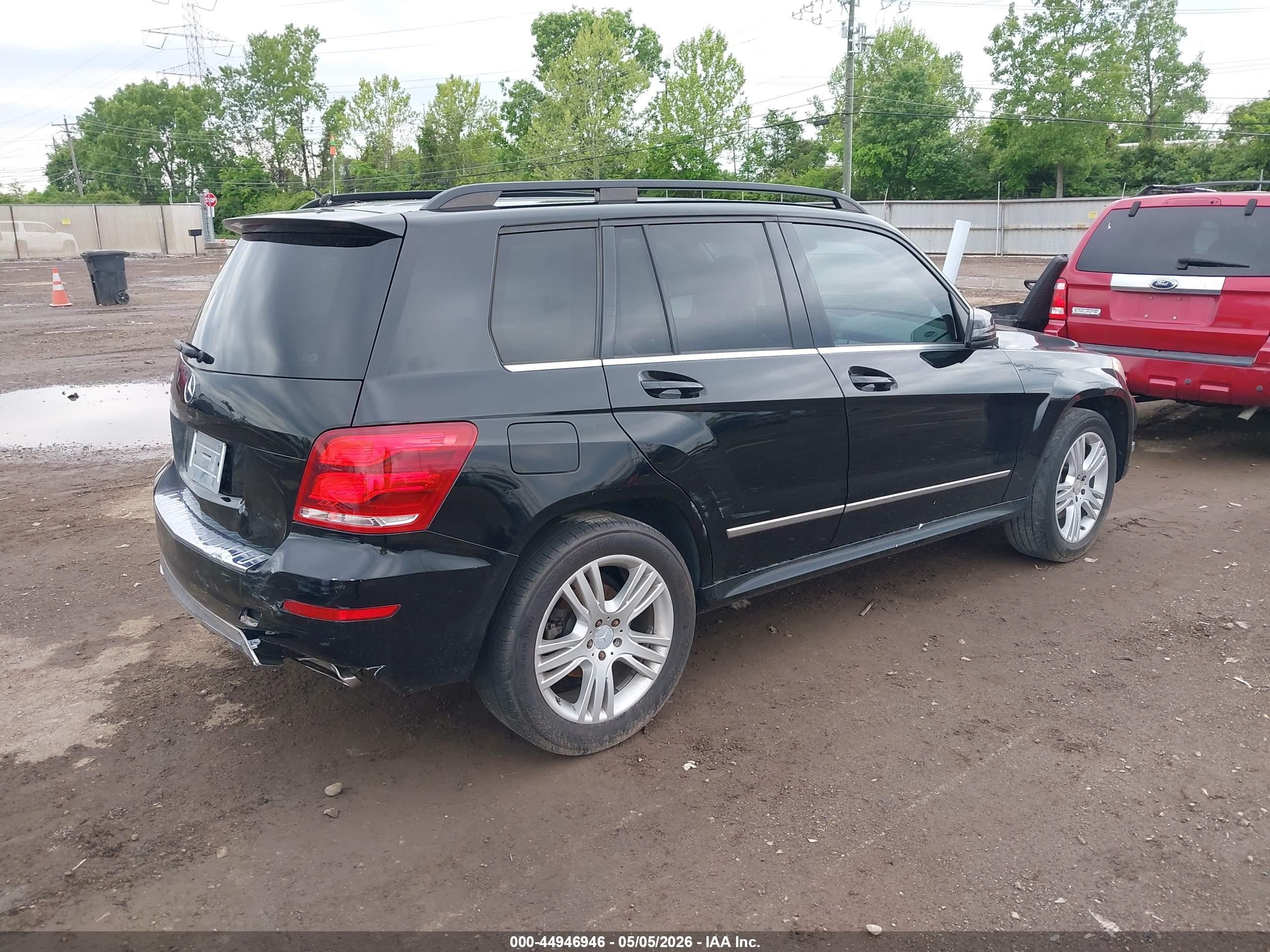 2014 Mercedes-benz Glk 350   Black vin: WDCGG5HB3EG295438