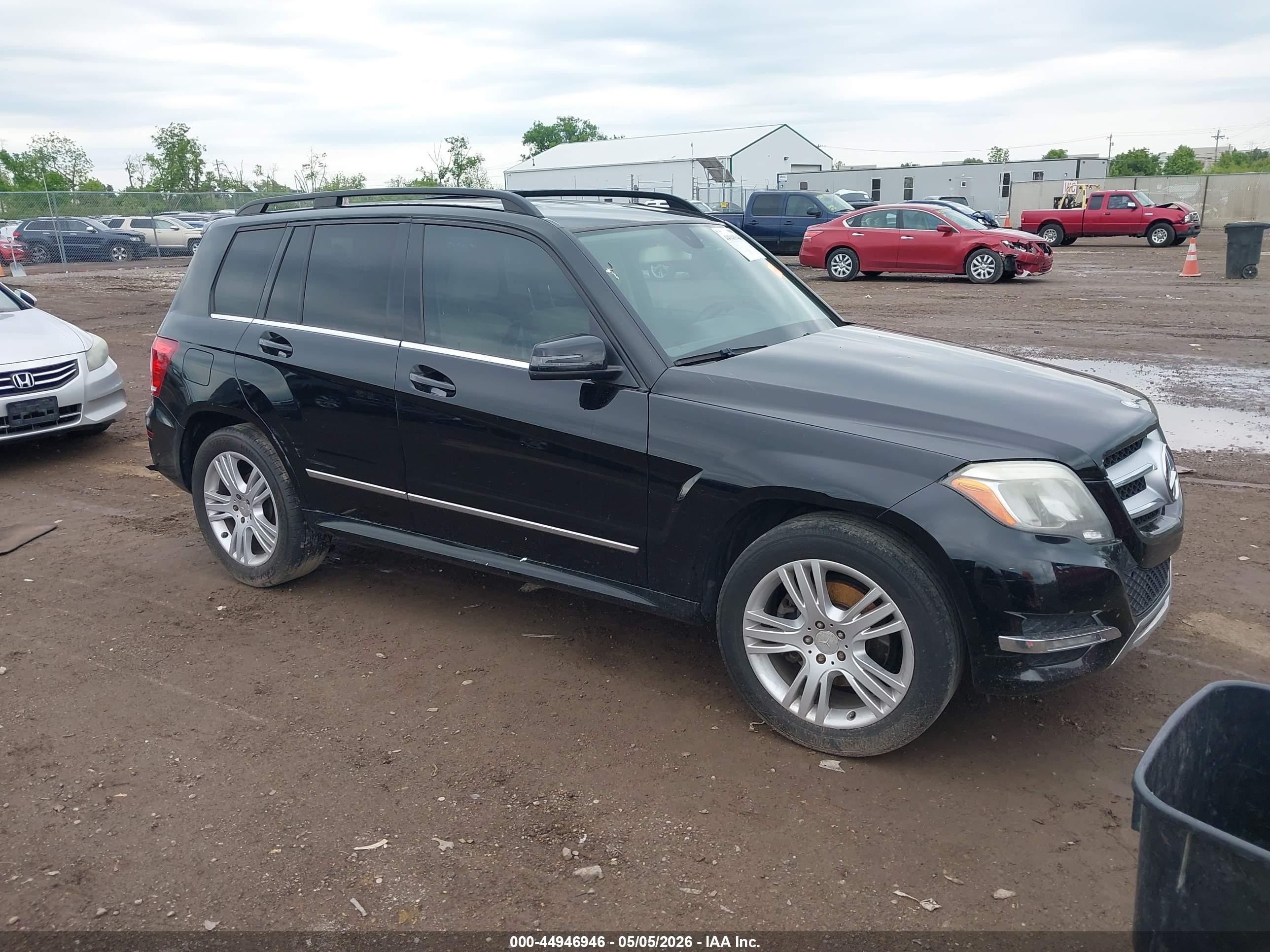 2014 Mercedes-benz Glk 350   Black vin: WDCGG5HB3EG295438