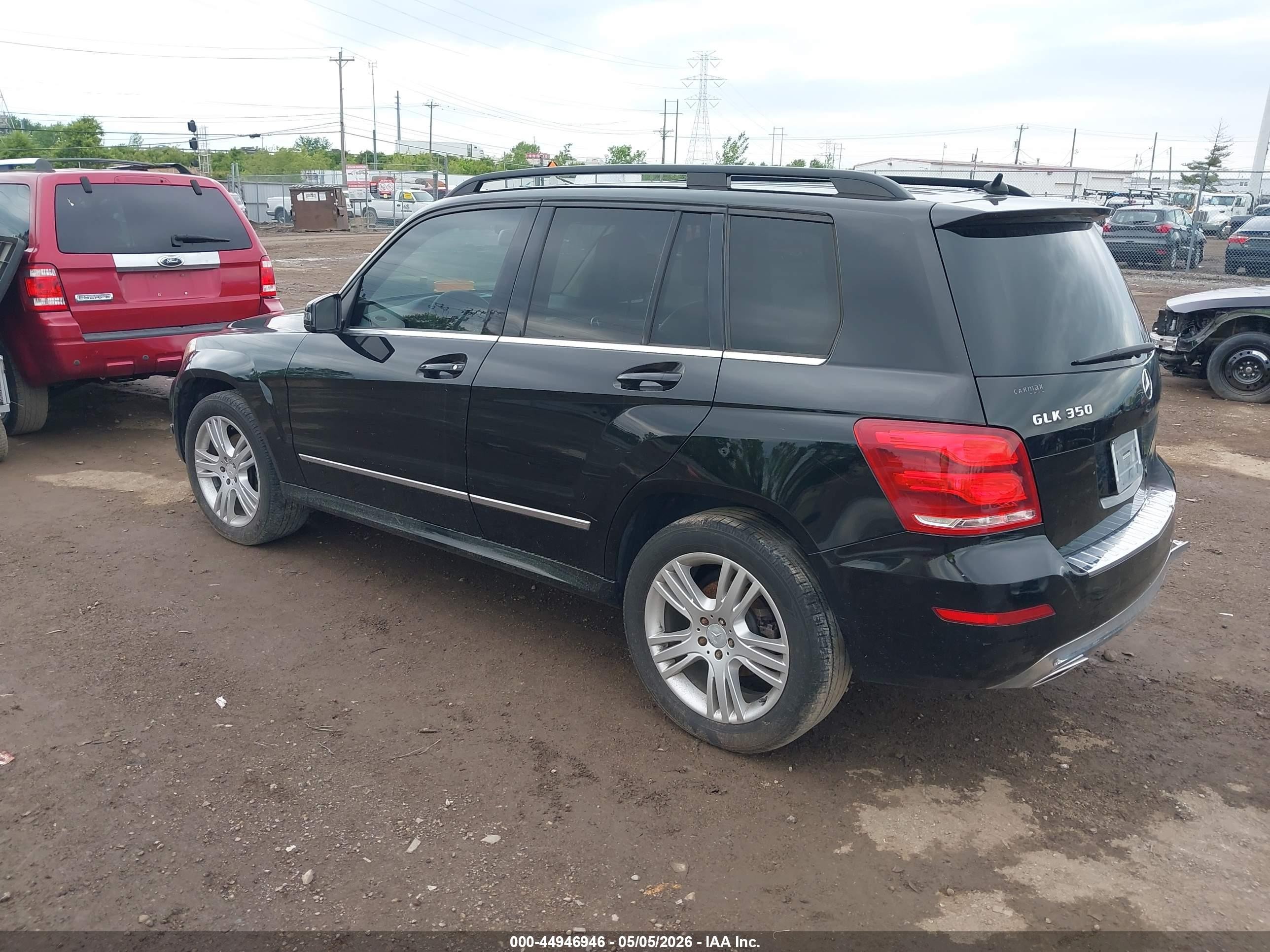 2014 Mercedes-benz Glk 350   Black vin: WDCGG5HB3EG295438