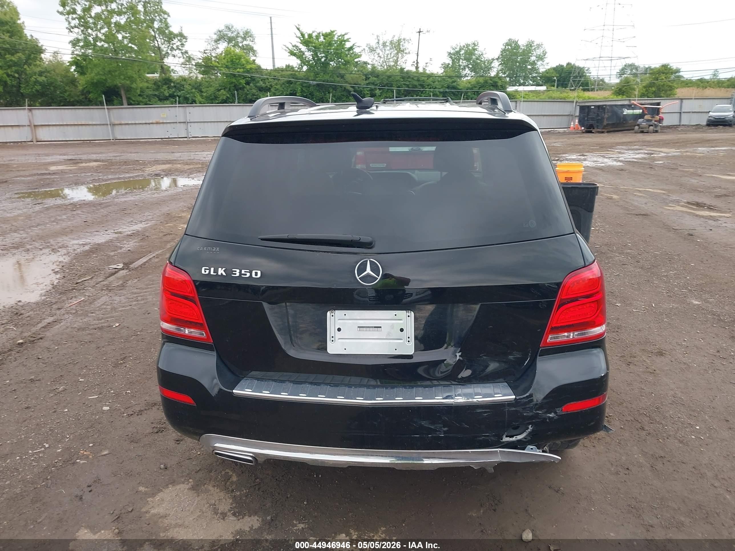 2014 Mercedes-benz Glk 350   Black vin: WDCGG5HB3EG295438