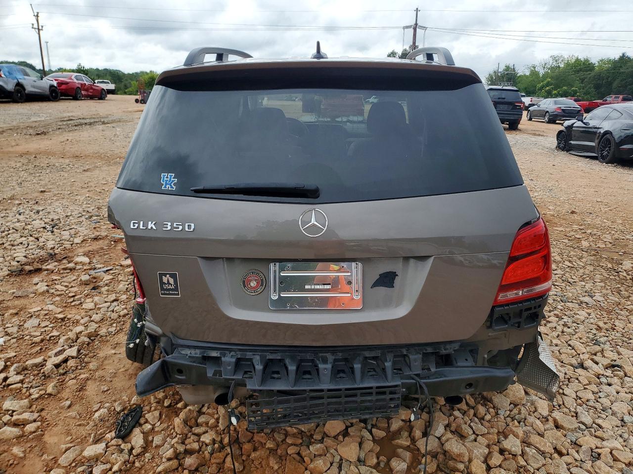 2014 Mercedes-benz Glk 350 Gray vin: WDCGG5HB3EG313050