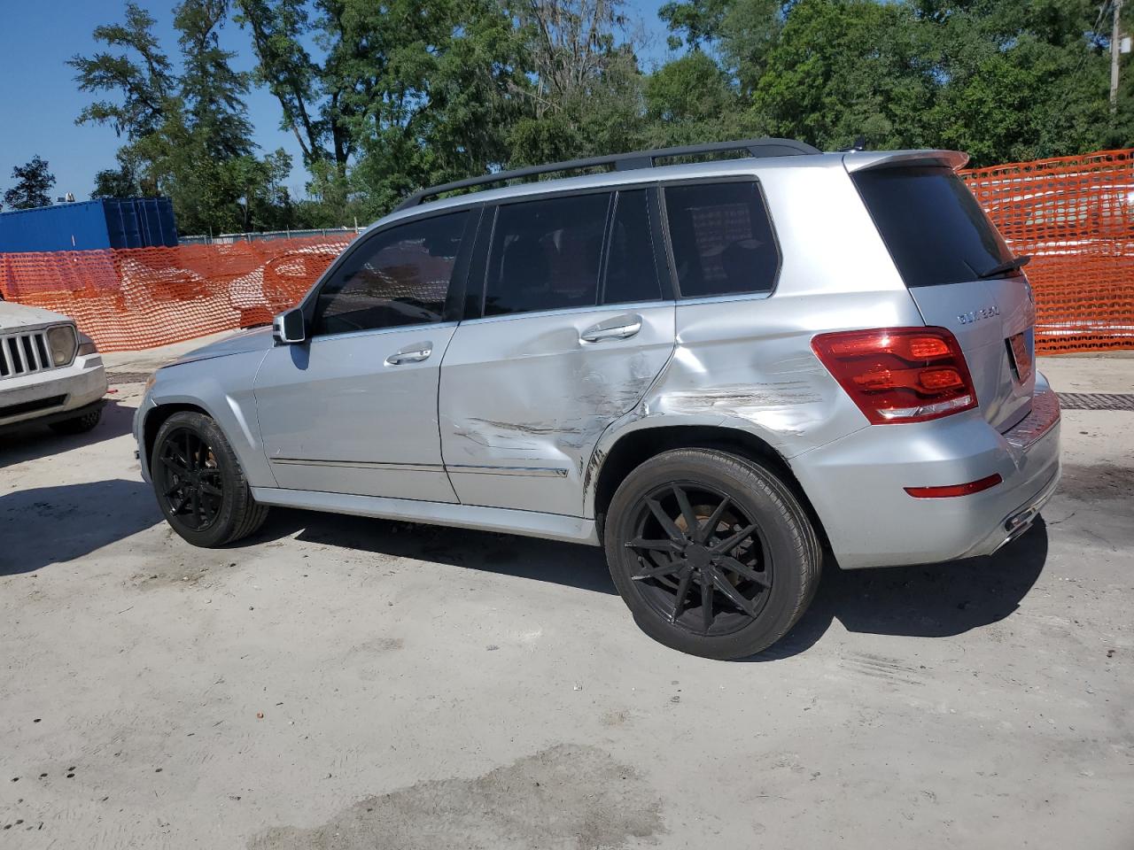 2014 Mercedes-benz Glk 350 Серебряный vin: WDCGG5HB3EG320421