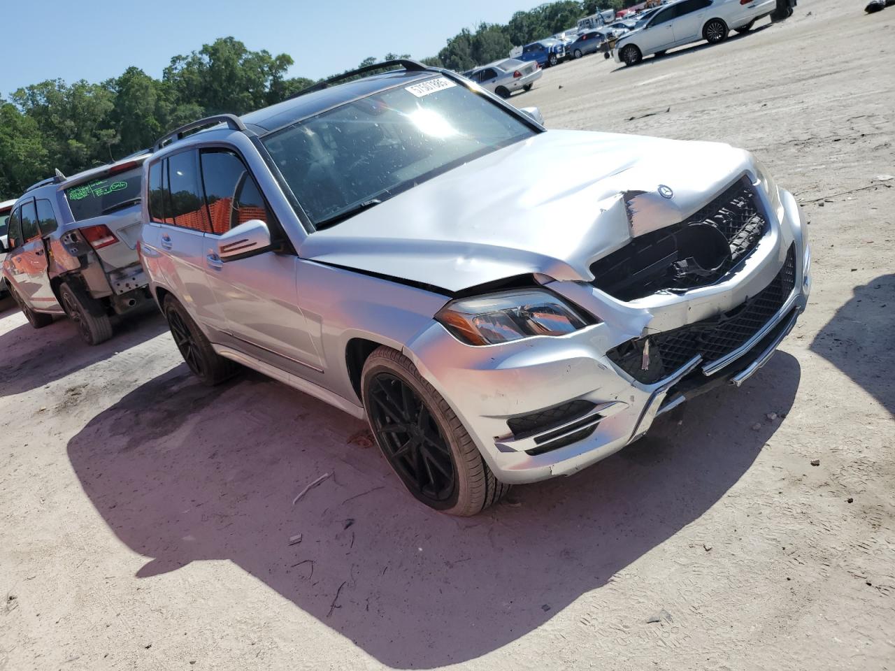 2014 Mercedes-benz Glk 350 Серебряный vin: WDCGG5HB3EG320421