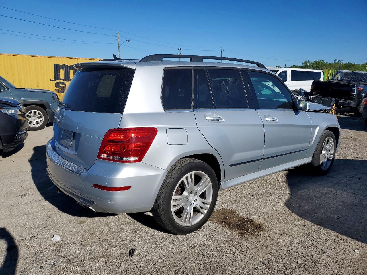 2015 Mercedes-benz Glk 350 Silver vin: WDCGG5HB3FG354232