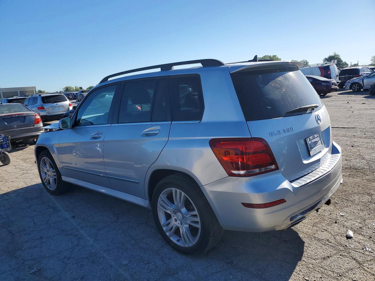 2015 Mercedes-benz Glk 350 Silver vin: WDCGG5HB3FG354232