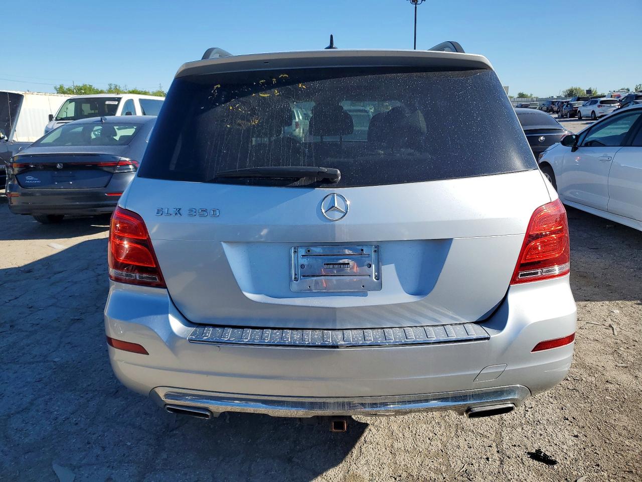2015 Mercedes-benz Glk 350 Silver vin: WDCGG5HB3FG354232