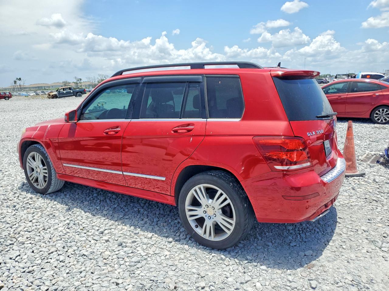 2015 Mercedes-benz Glk 350 Red vin: WDCGG5HB3FG427793