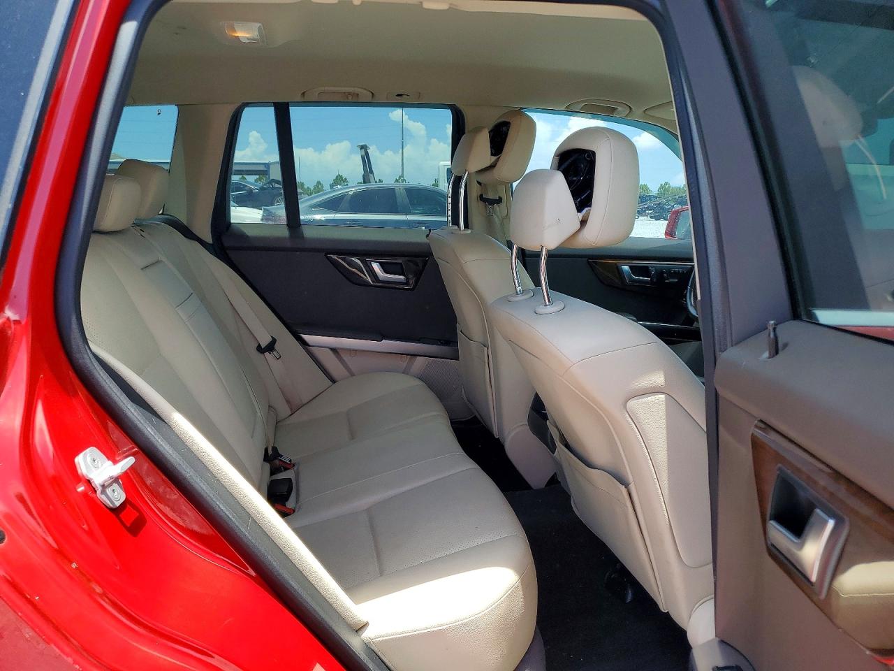 2015 Mercedes-benz Glk 350 Red vin: WDCGG5HB3FG427793