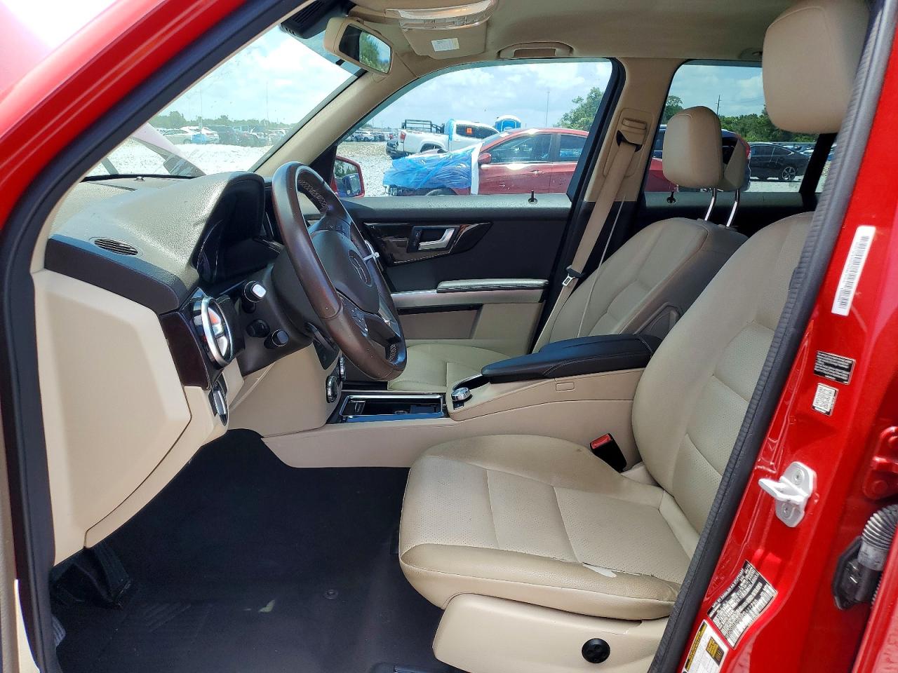 2015 Mercedes-benz Glk 350 Red vin: WDCGG5HB3FG427793