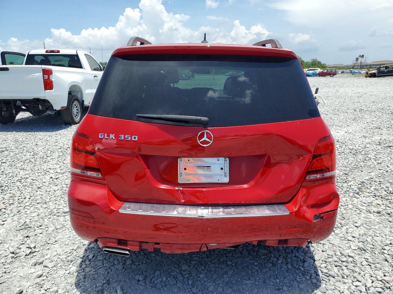 2015 Mercedes-benz Glk 350 Red vin: WDCGG5HB3FG427793