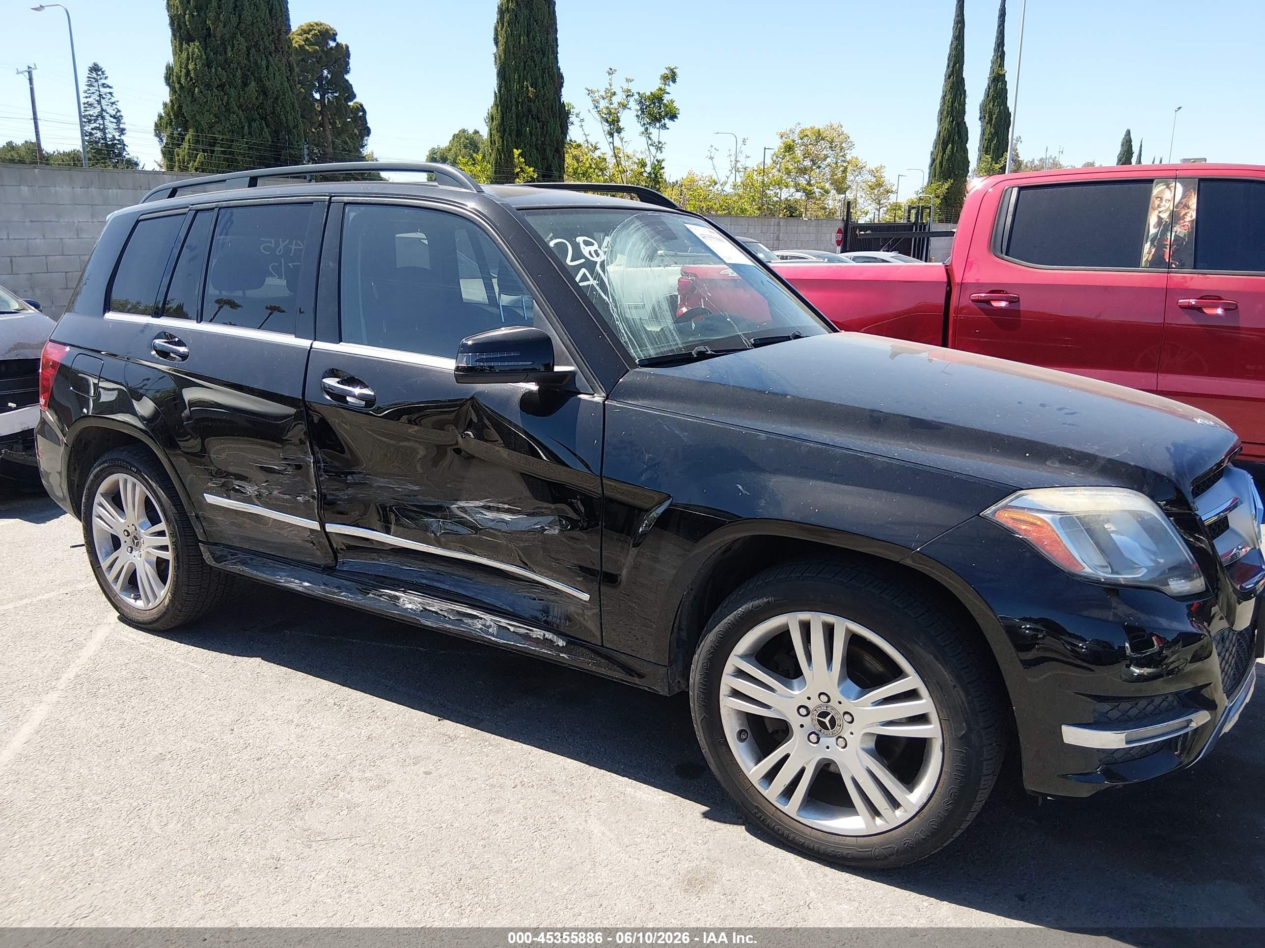 2013 Mercedes-benz Glk 350 Black vin: WDCGG5HB4DG025181
