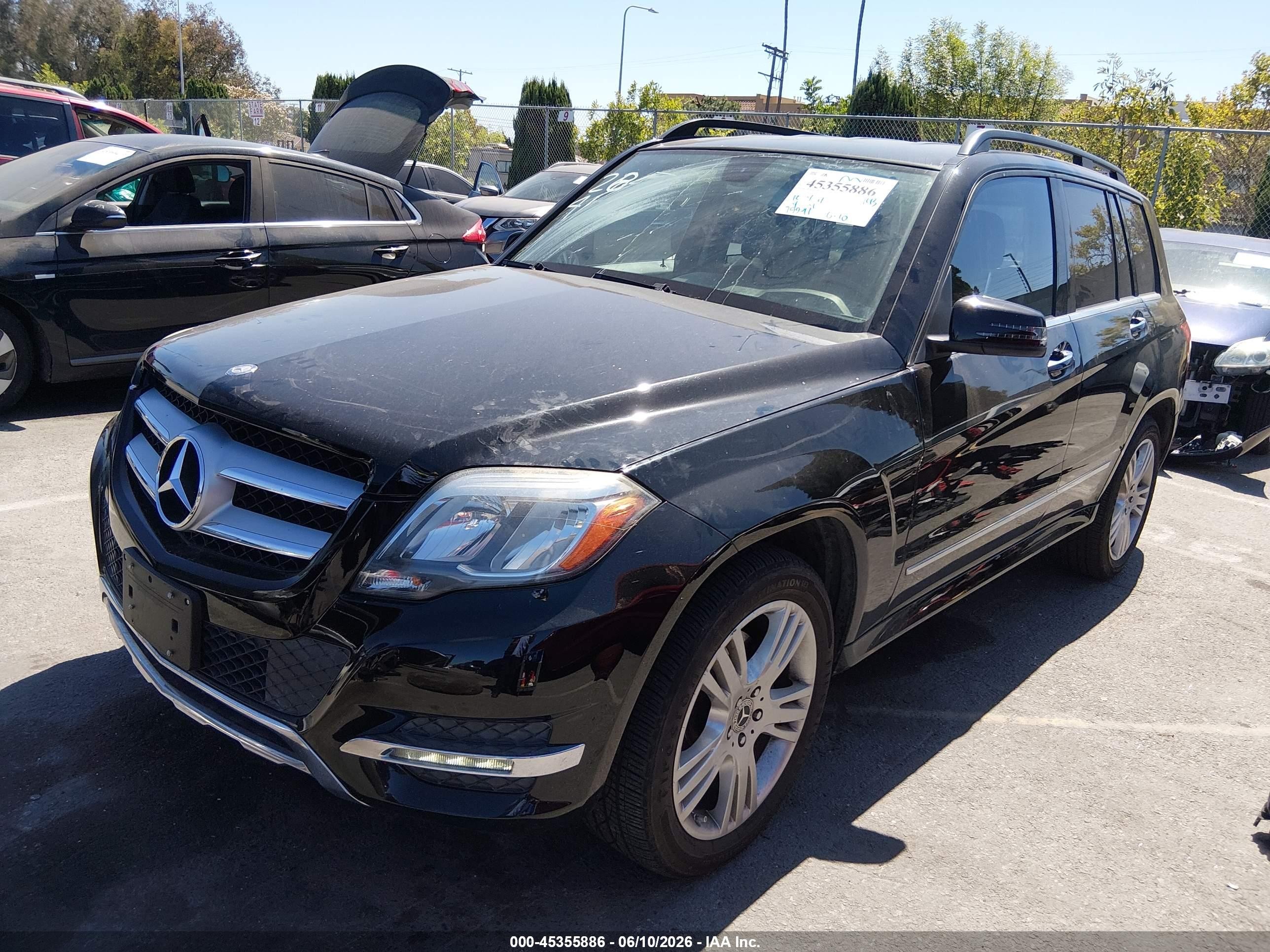 2013 Mercedes-benz Glk 350 Black vin: WDCGG5HB4DG025181