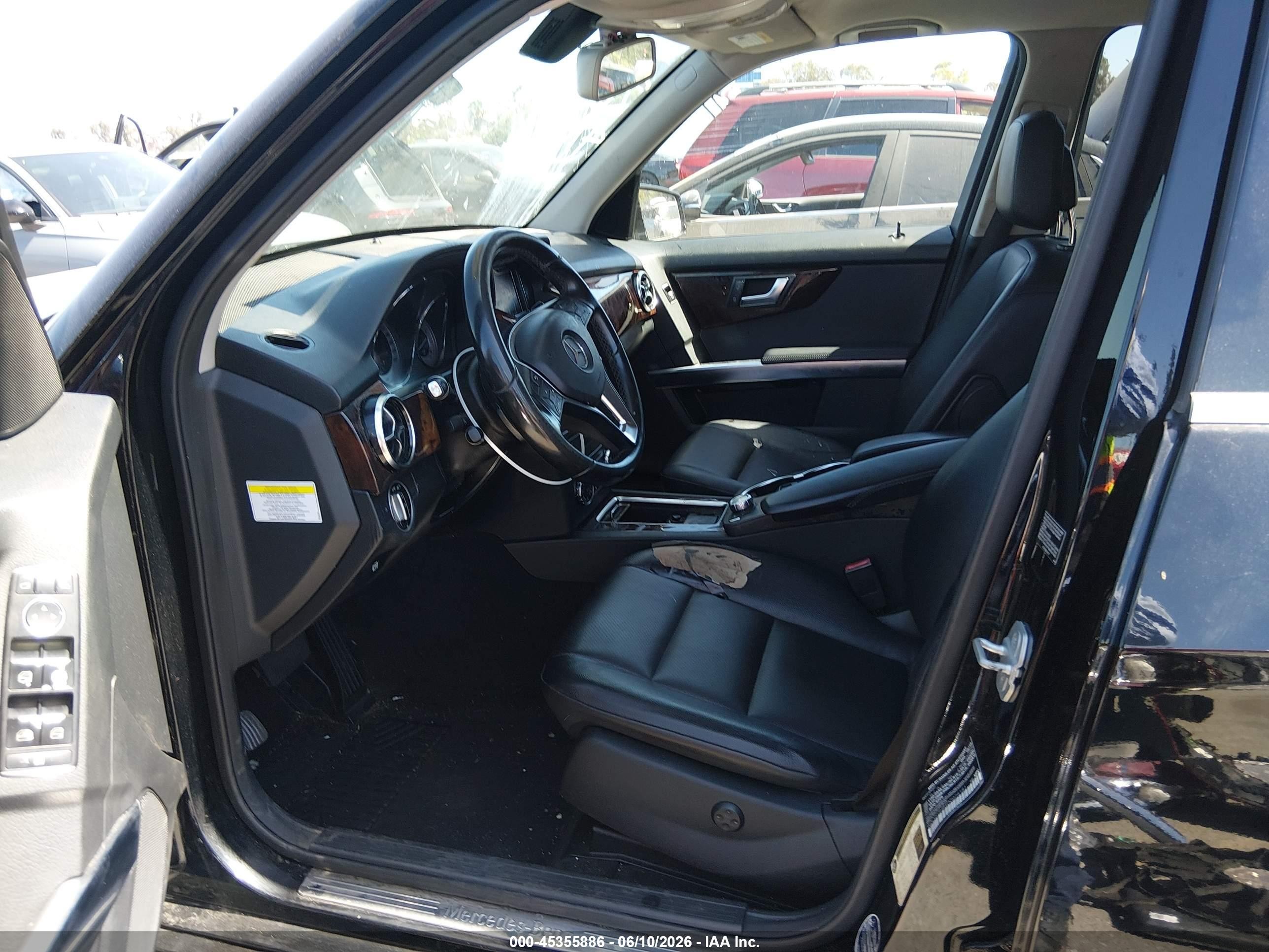 2013 Mercedes-benz Glk 350 Black vin: WDCGG5HB4DG025181