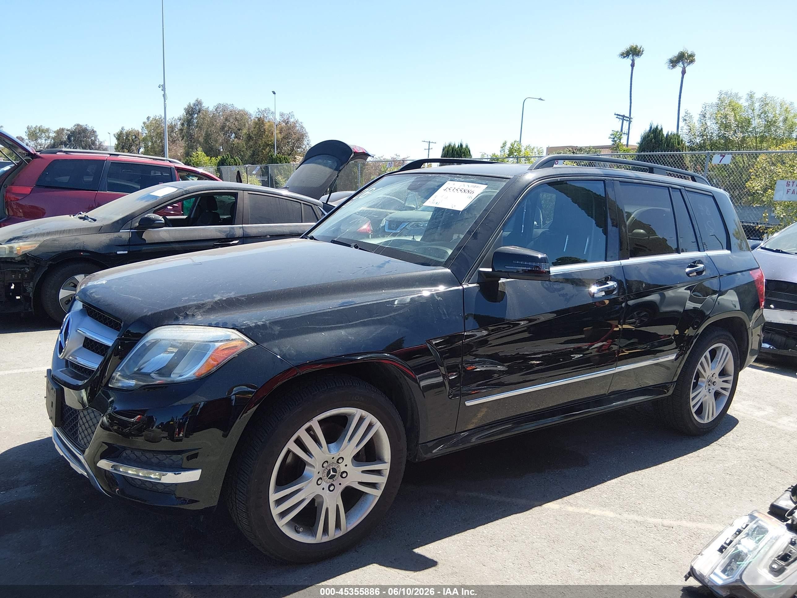 2013 Mercedes-benz Glk 350 Black vin: WDCGG5HB4DG025181