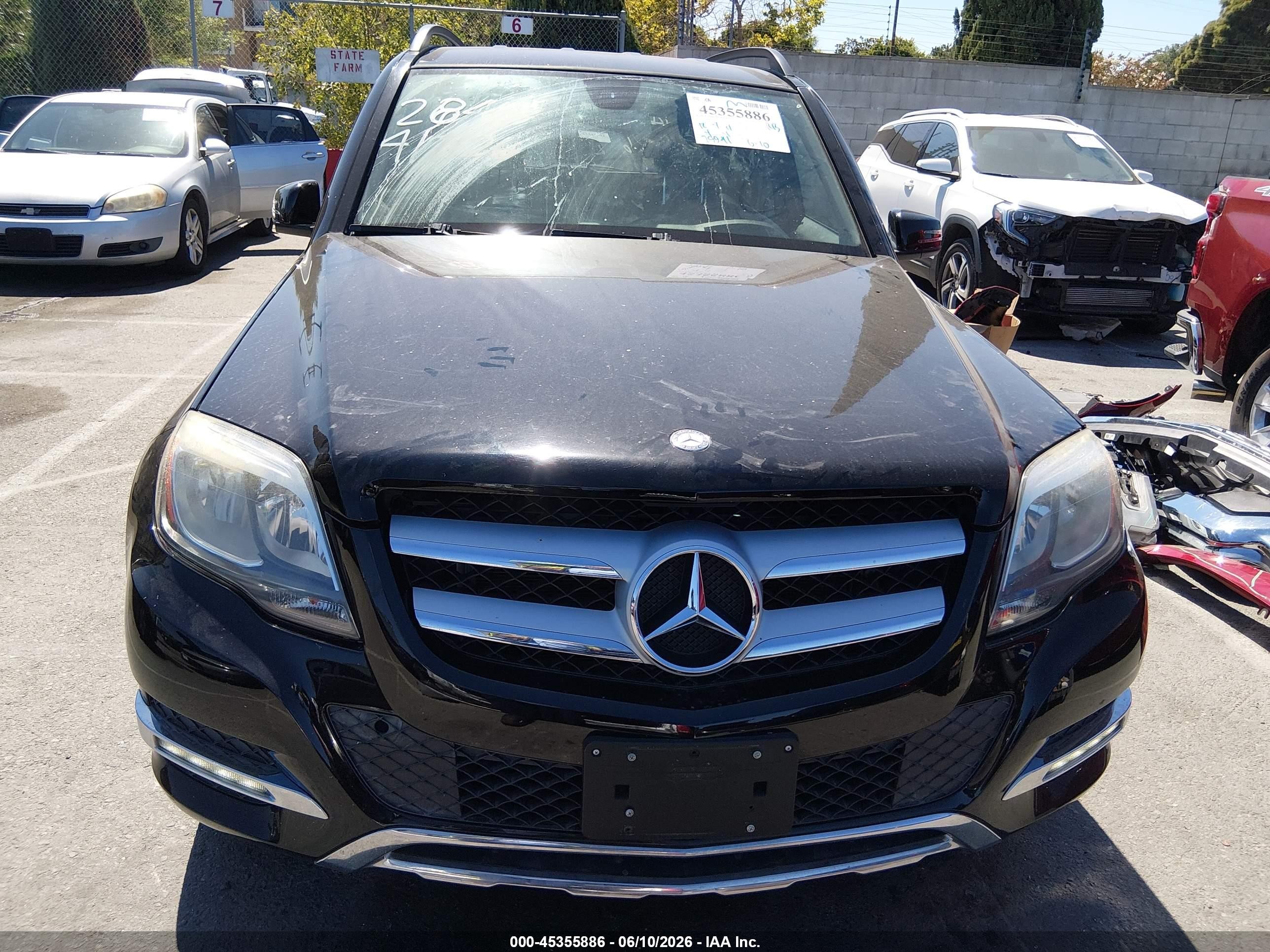 2013 Mercedes-benz Glk 350 Black vin: WDCGG5HB4DG025181