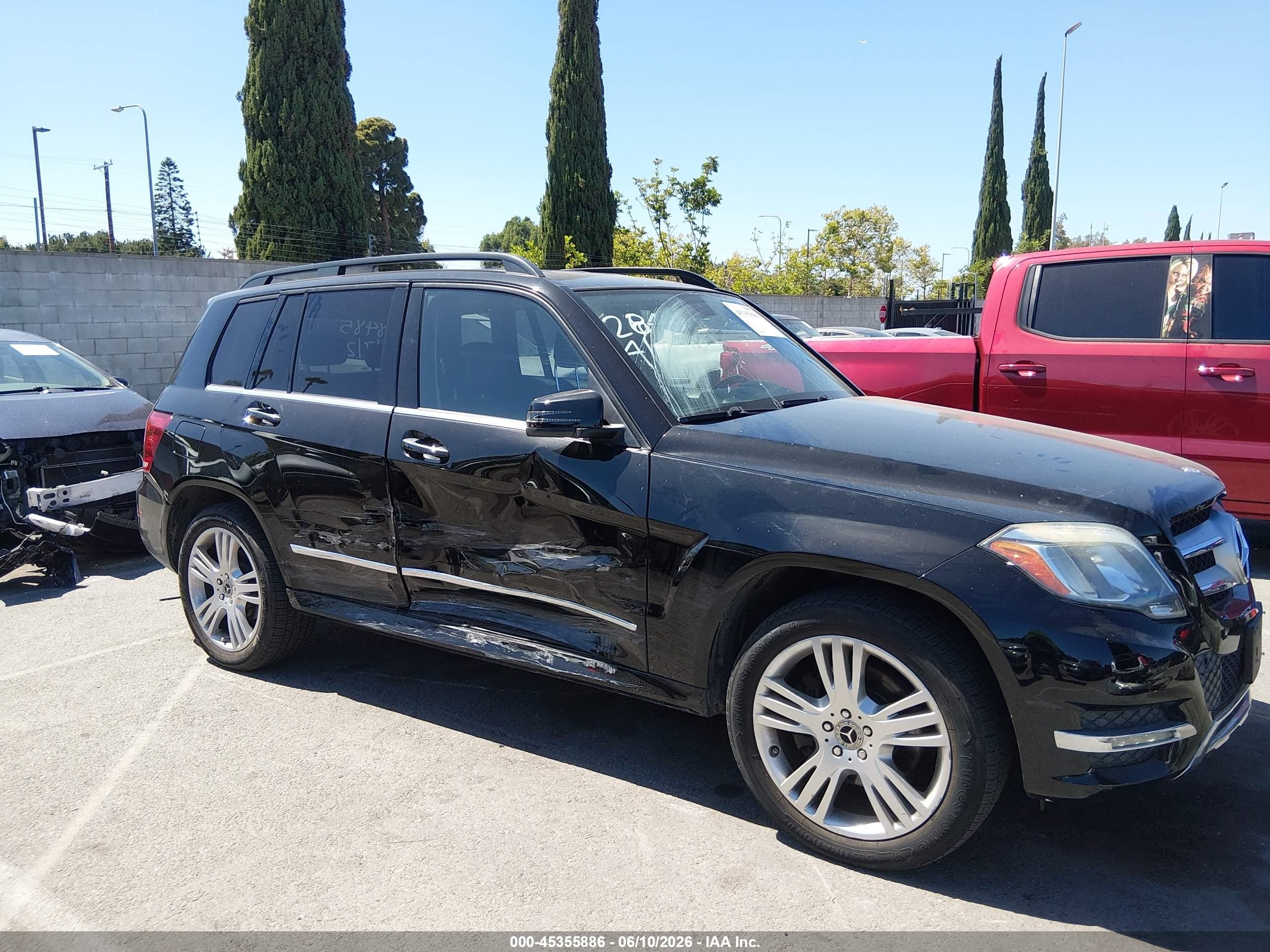2013 Mercedes-benz Glk 350 Black vin: WDCGG5HB4DG025181