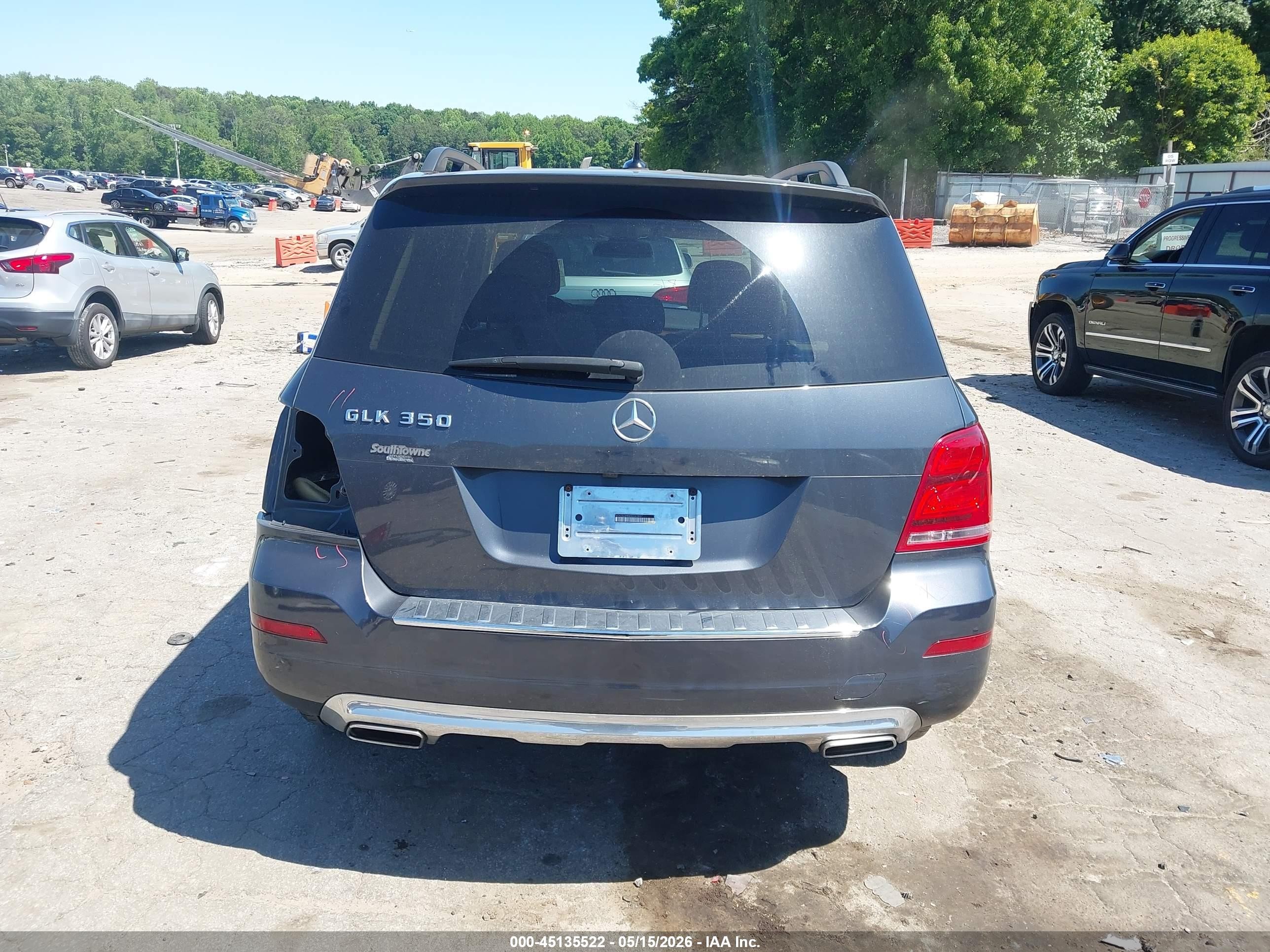2013 Mercedes-benz Glk 350   Gray vin: WDCGG5HB4DG042837